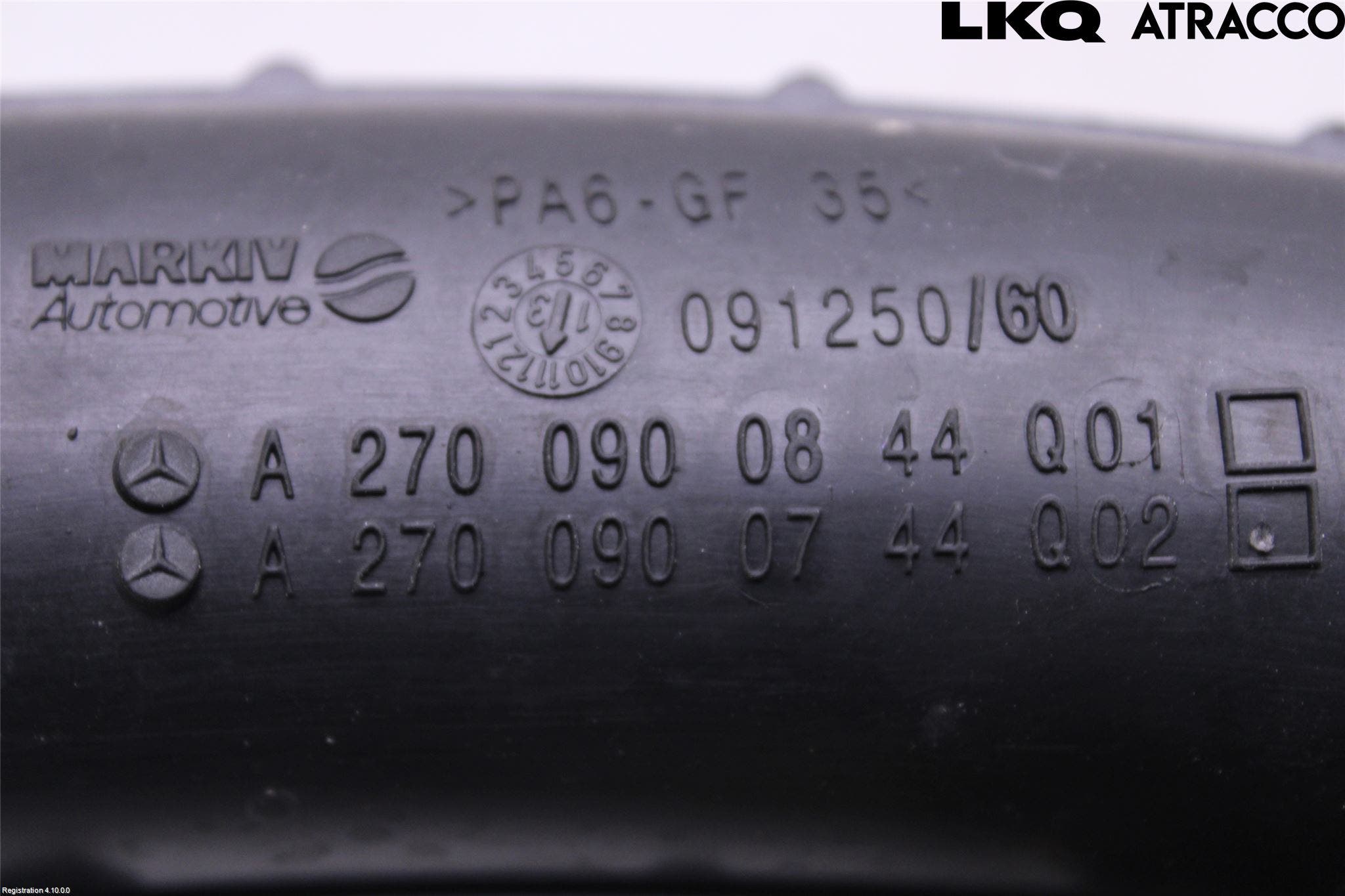 Mercedes-Benz MB A-KLASS (W176) 13-18 Injgummibälg-Slang