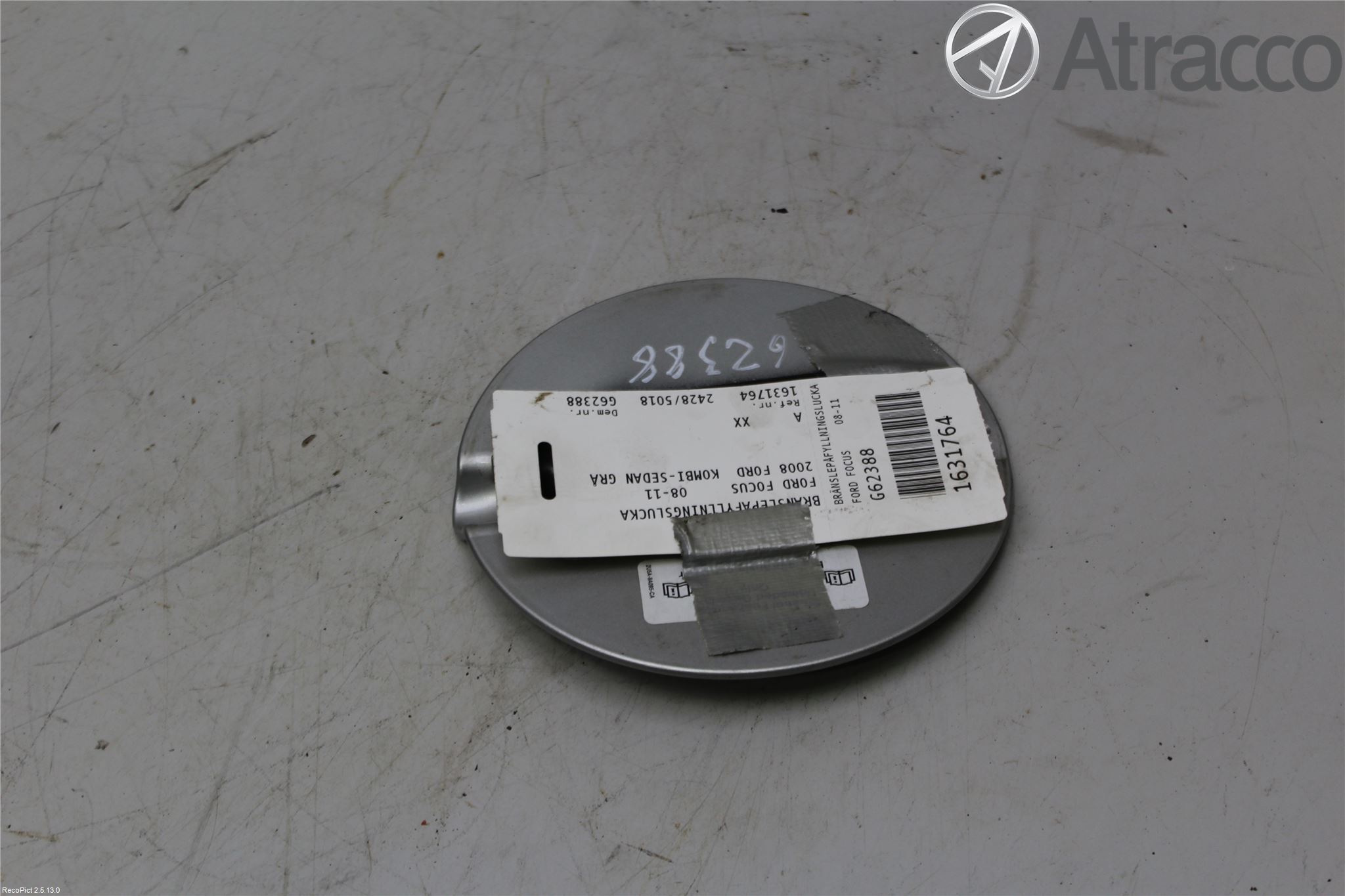 Ford FOCUS 08-11 Tanklucka