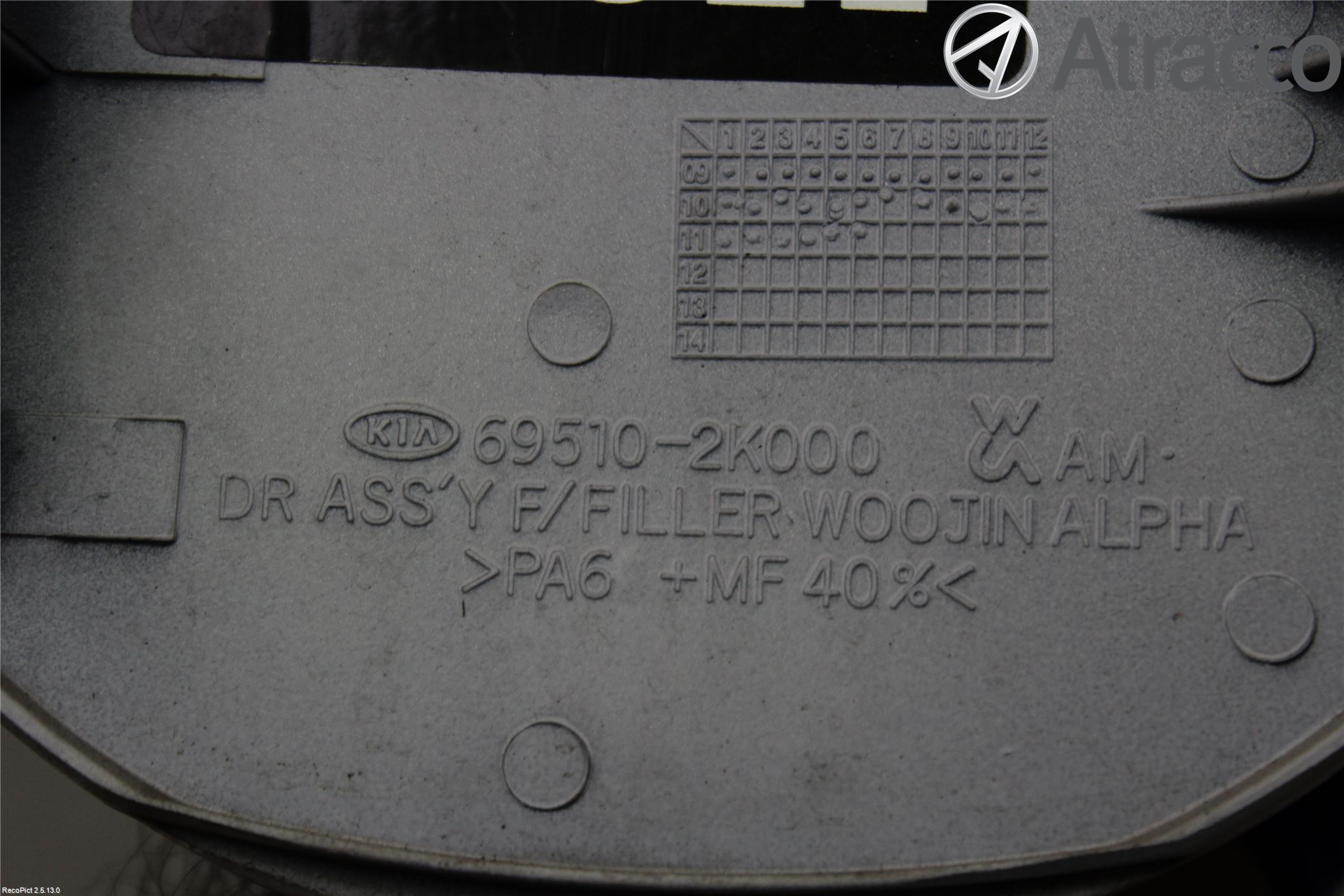 Kia SOUL 09- Tanklucka