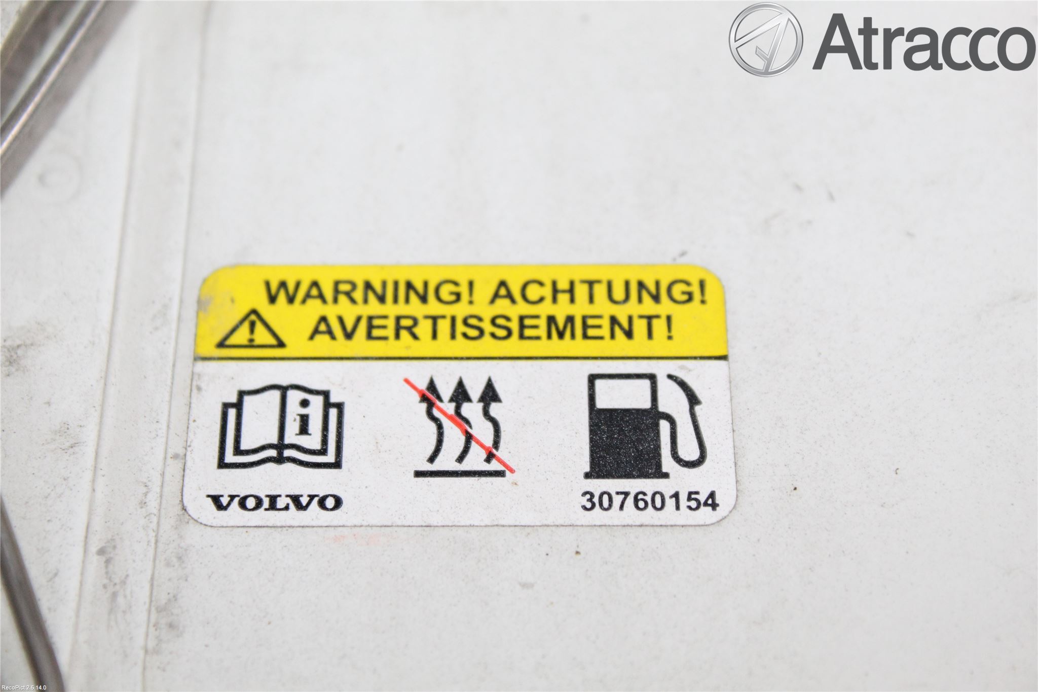 Volvo C30 07-10 Tanklucka