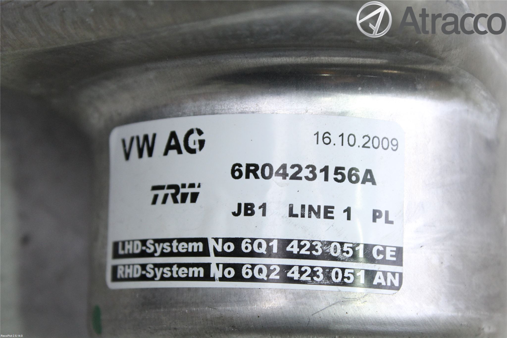 Skoda FABIA 07-14 Styrservo Pump Elektrisk