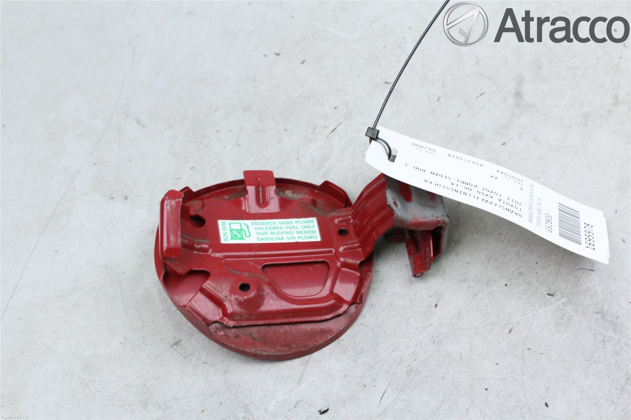 Toyota AYGO 06-14 Tanklucka