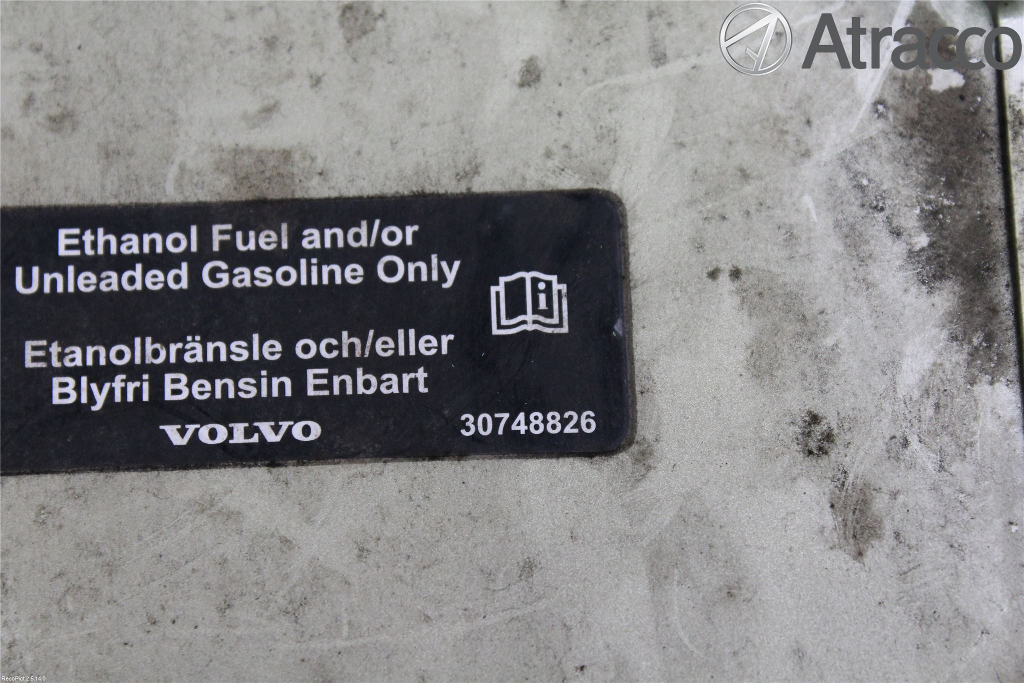 Volvo V50 04-07 Tanklucka