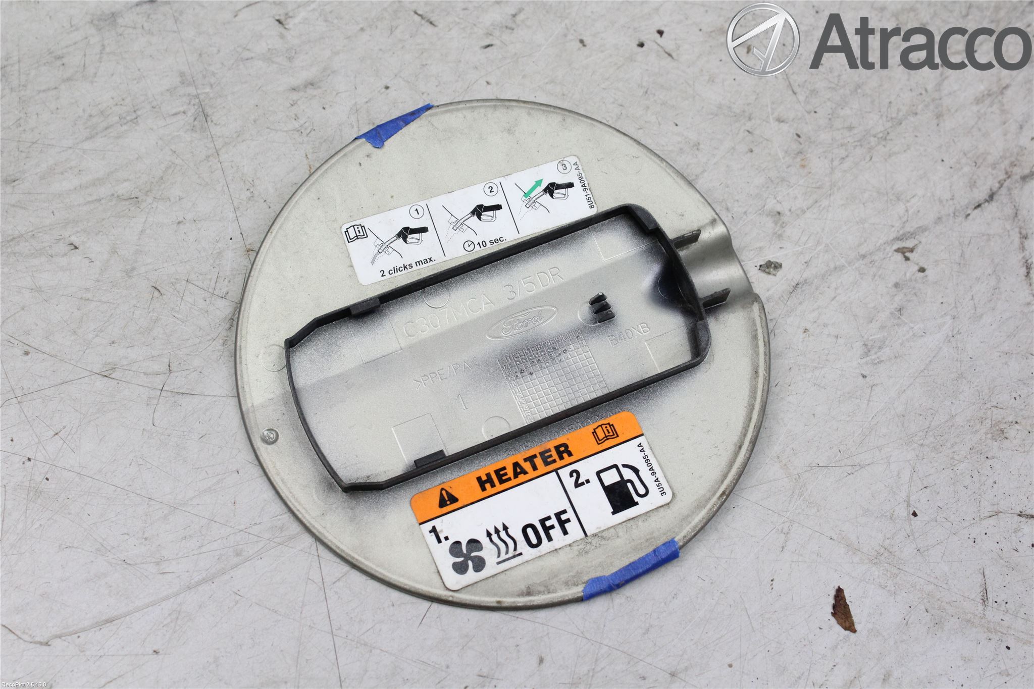 Ford FOCUS 08-11 Tanklucka