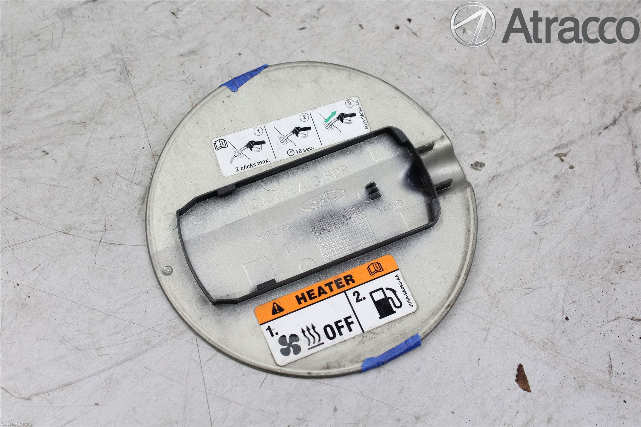 Ford FOCUS 08-11 Tanklucka