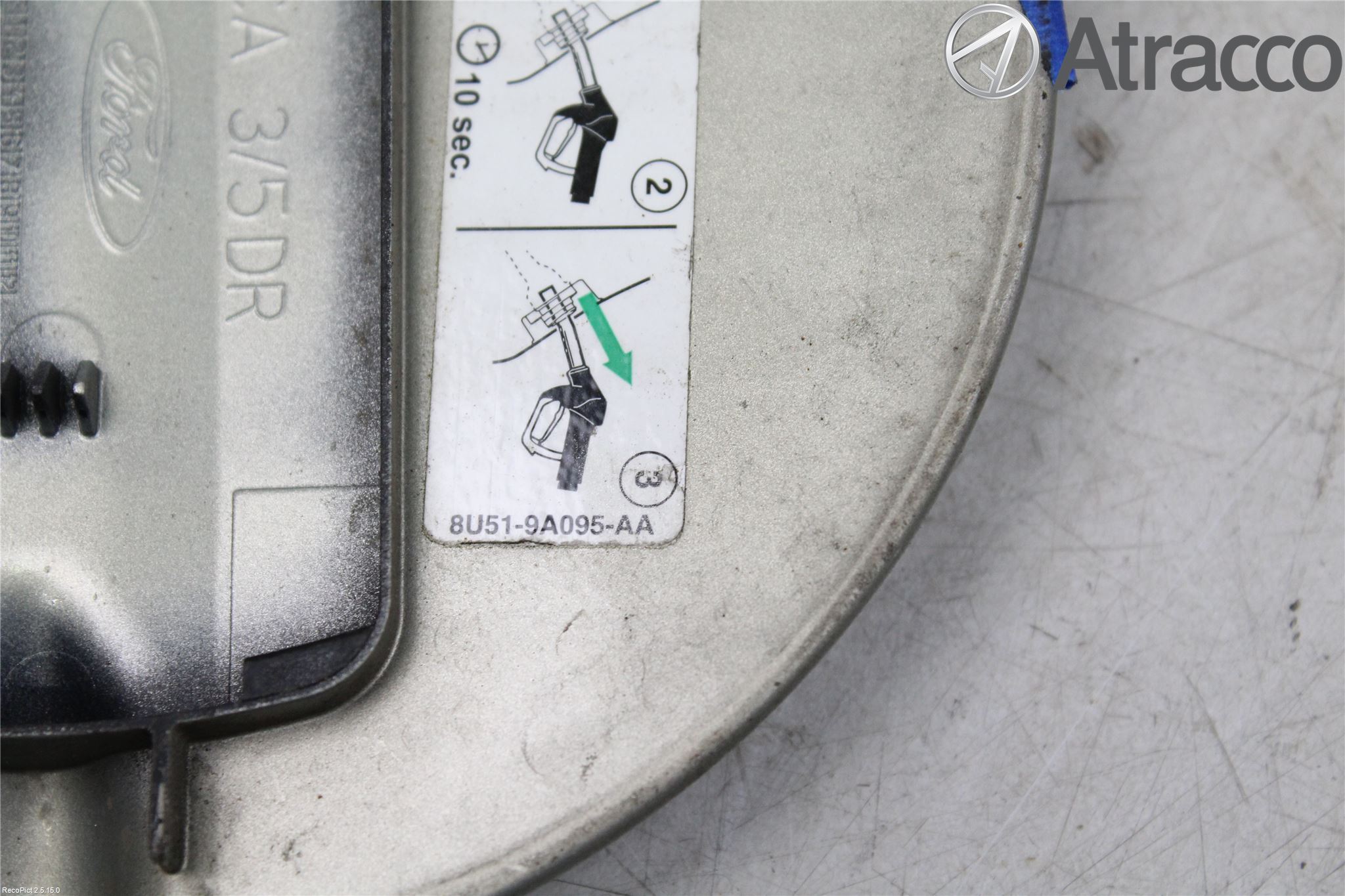 Ford FOCUS 08-11 Tanklucka