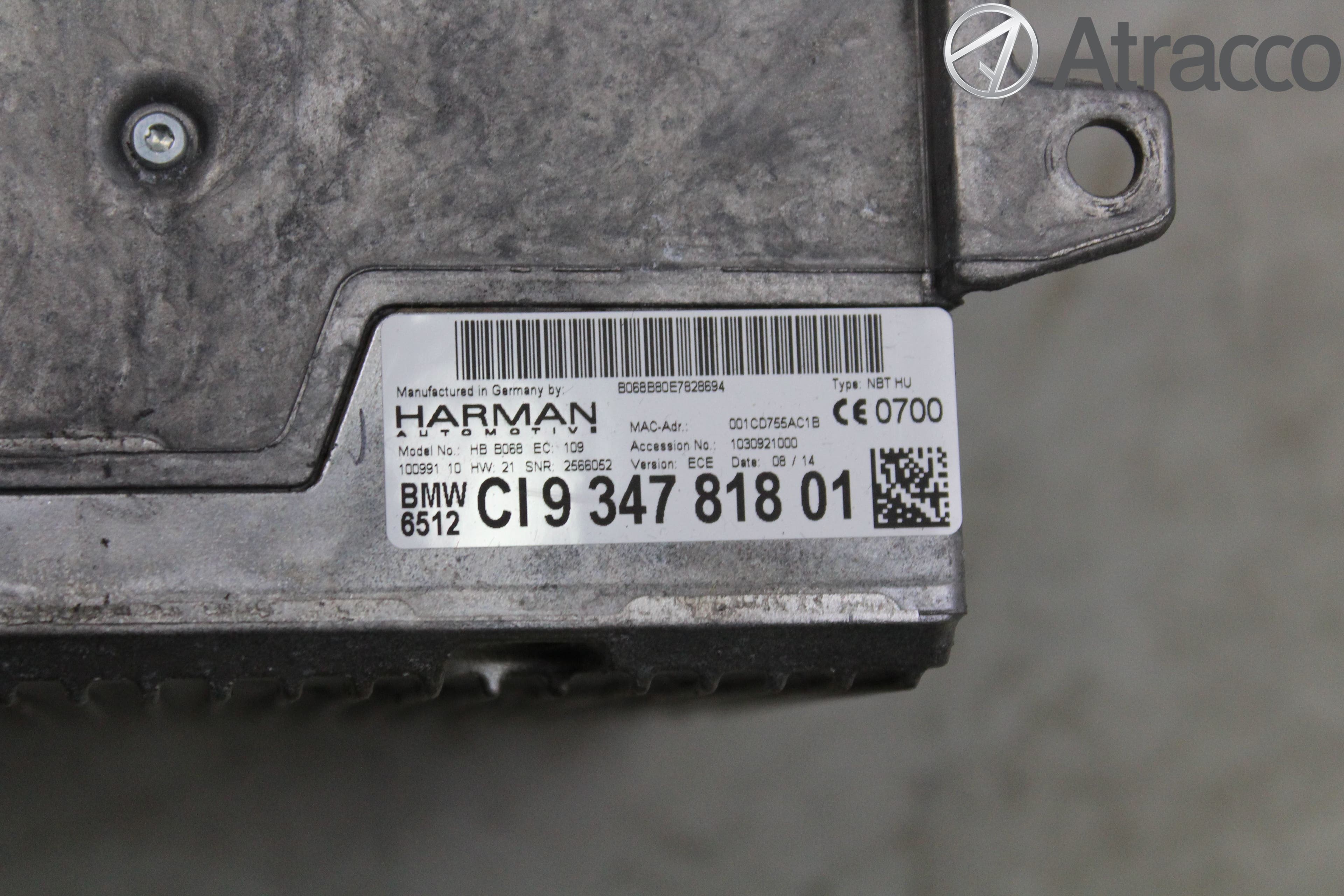 BMW 5 F10/F11/F18 09-17 Gps Navigator