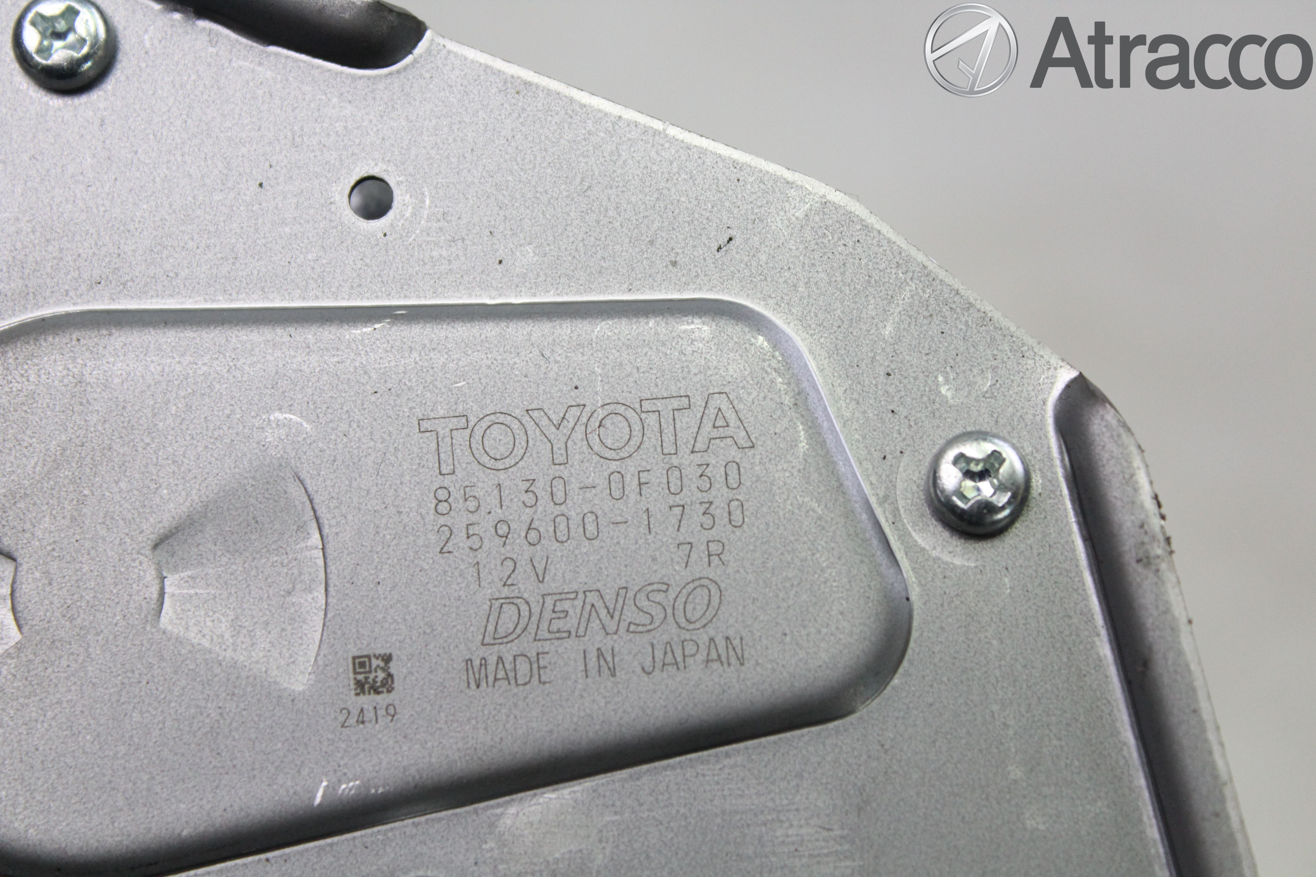 Toyota VERSO 09-18 Torkarmotor Baklucka