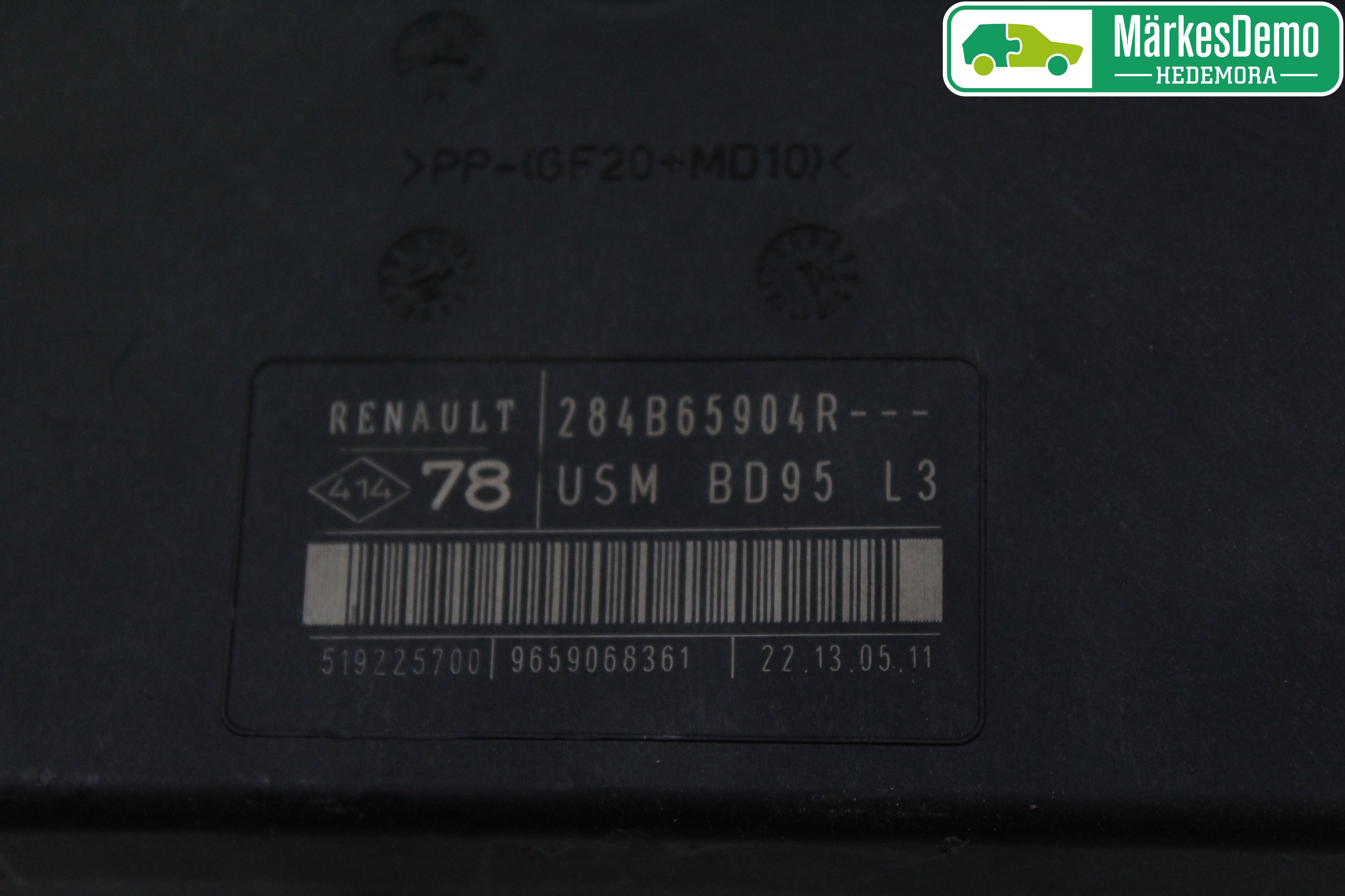 Renault MEGANE III 09-15 Säkringsdosa-Elcentral