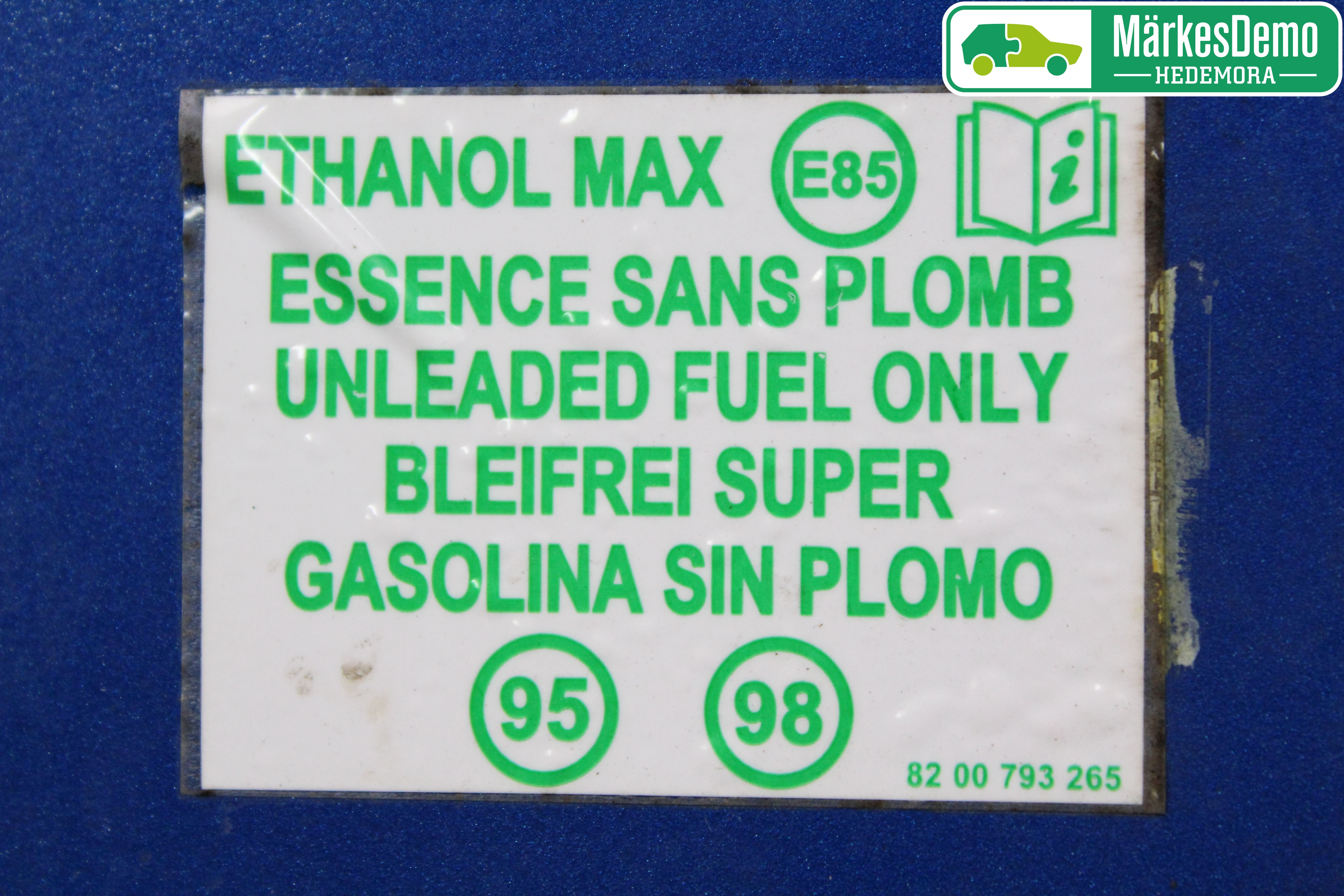 Dacia LOGAN MCV/STEPWAY Tanklucka