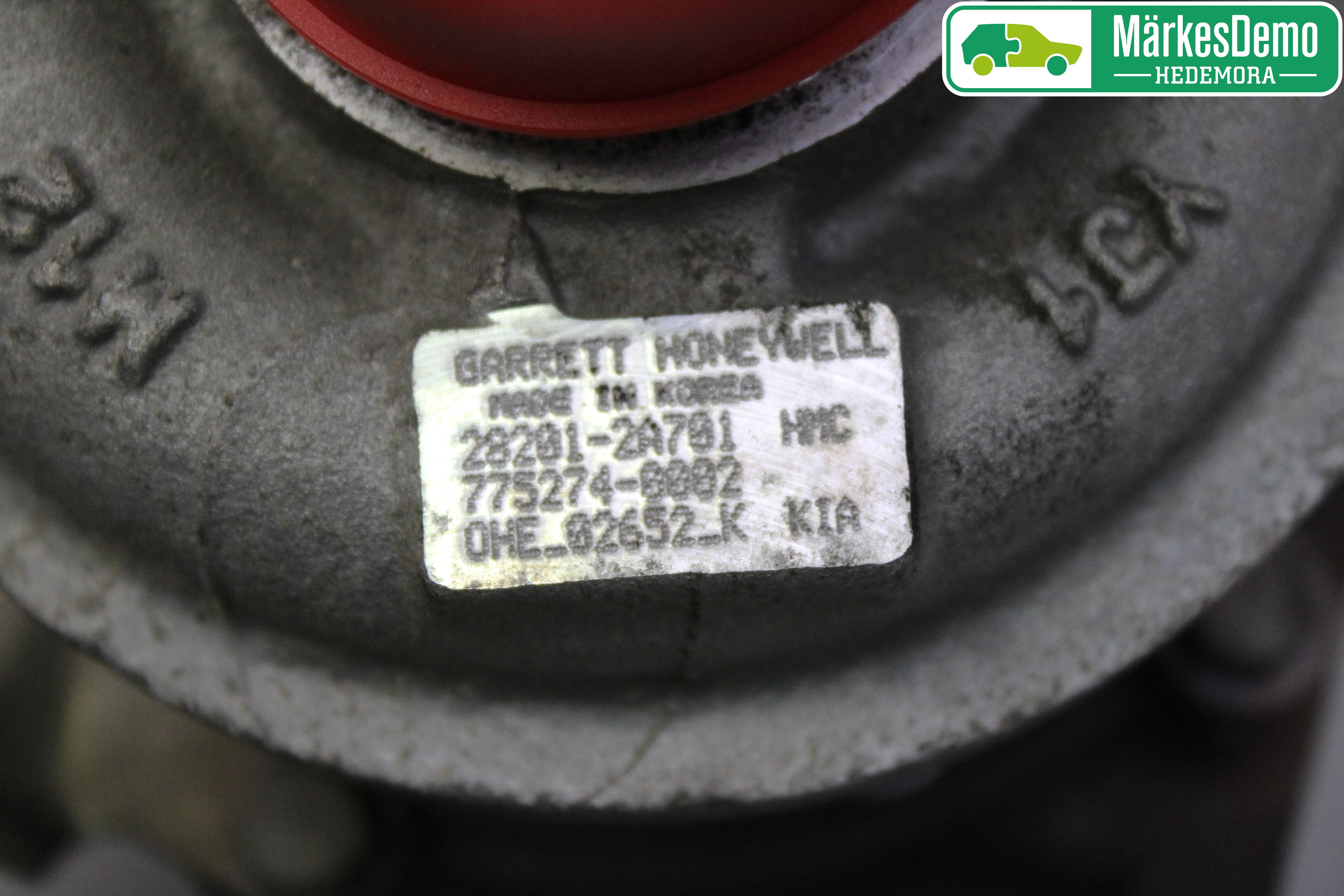 Kia CEED 06-12 Turboaggregat