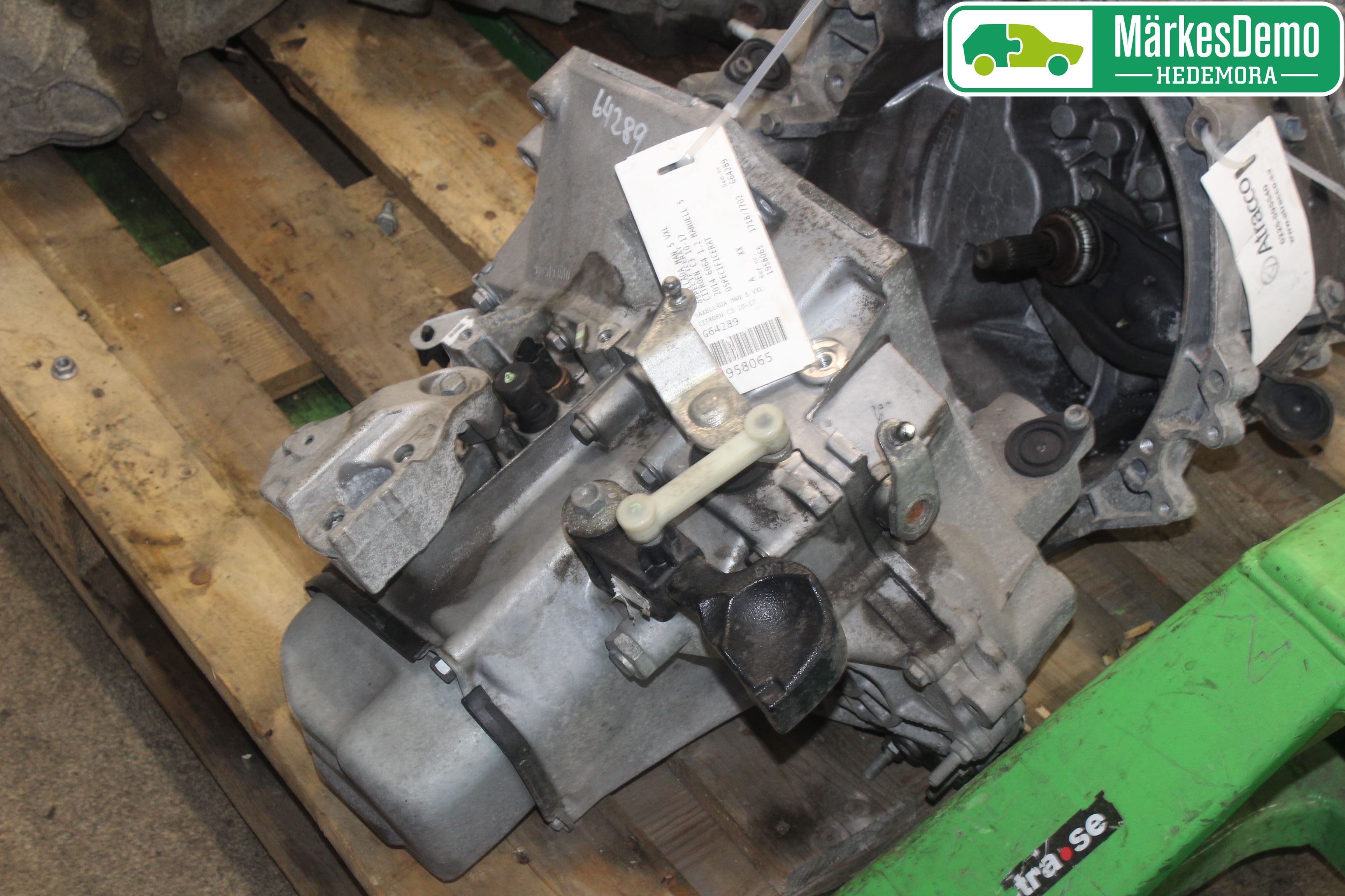 Citroen C3 10-17 Växellåda Man 5 Vxl