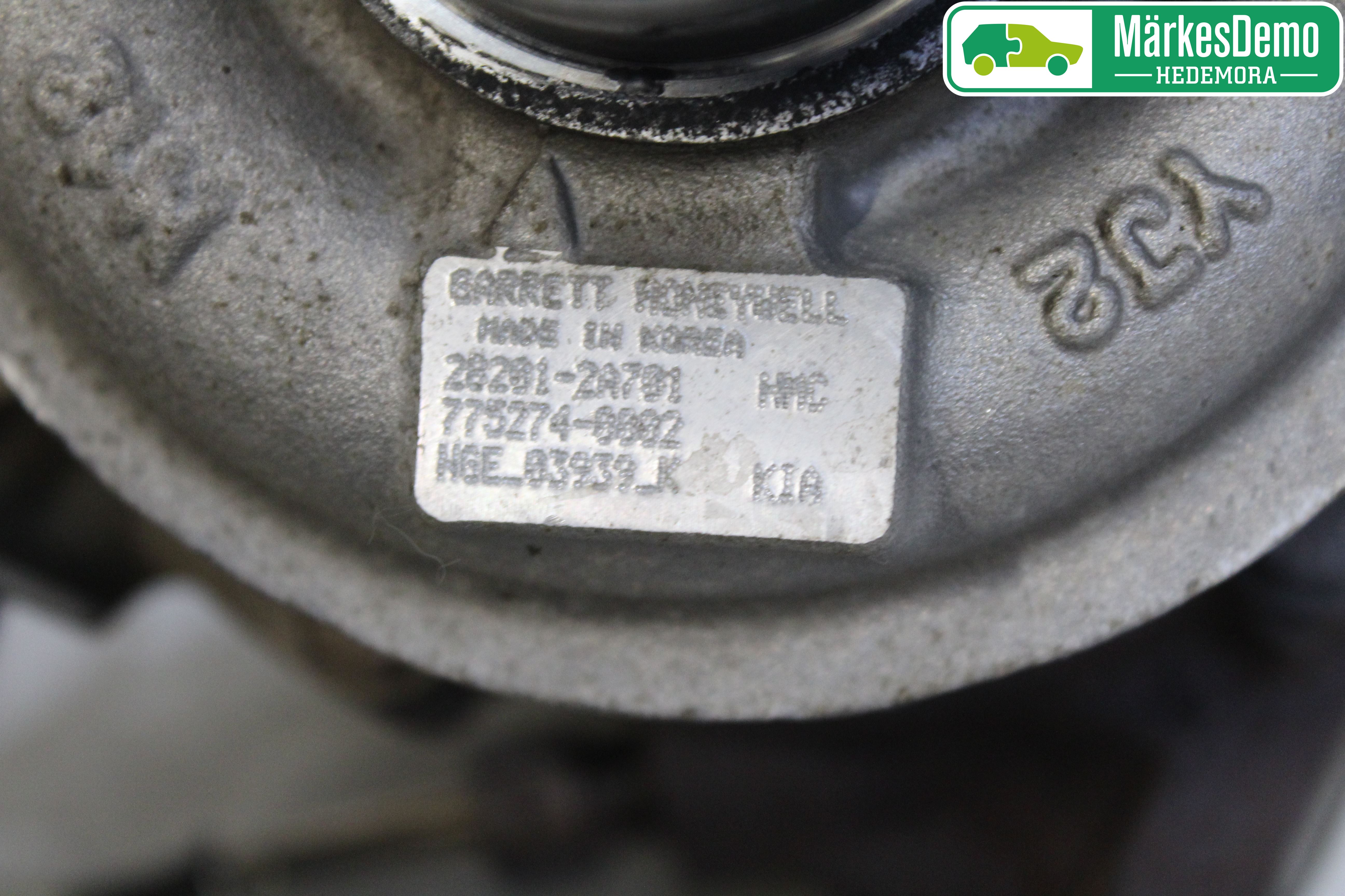 Kia CEED 06-12 Turboaggregat