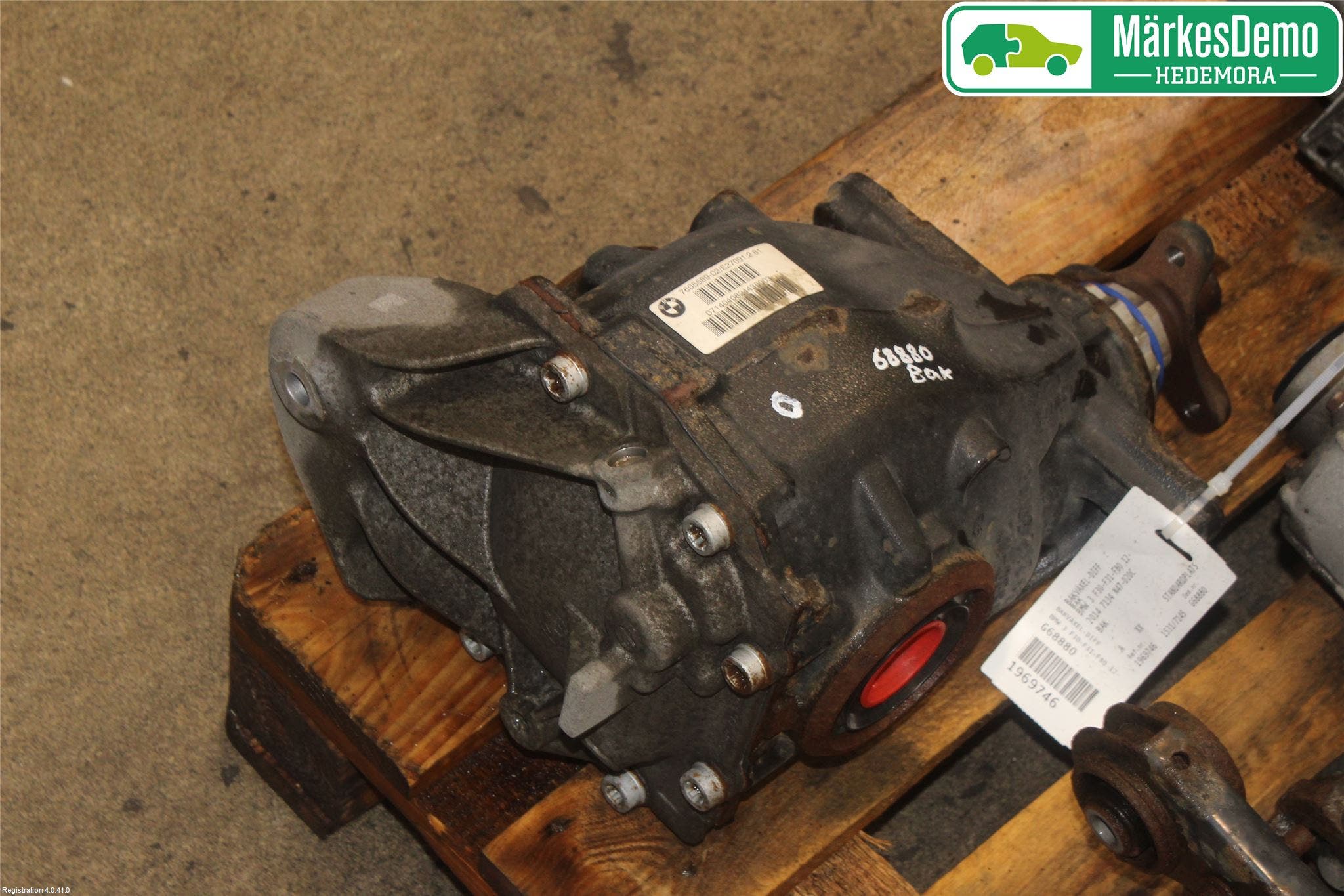 BMW 3 F30/F31/F80 12-19 Bakväxel-Diff