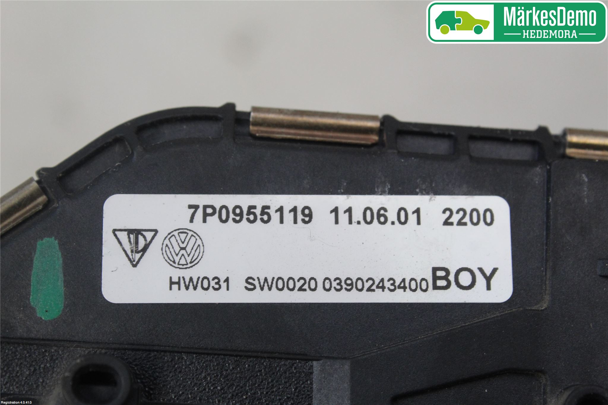 Volkswagen VW TOUAREG 7P 11-18 Torkarmotor Vindruta