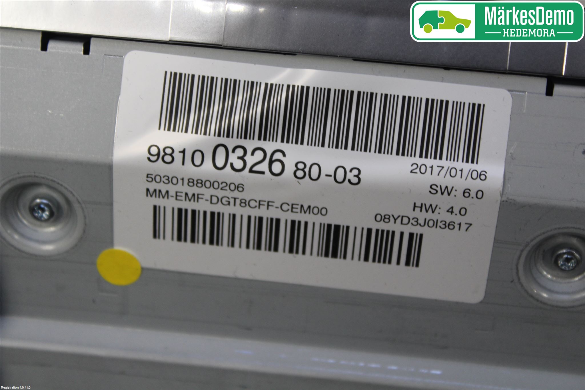 Peugeot 3008 17-24 Kontrolldisplay