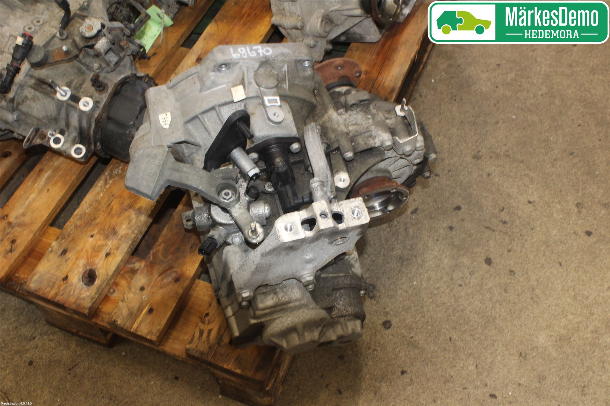 Volkswagen VW GOLF VI 09-13 Växellåda Man 6 Vxl