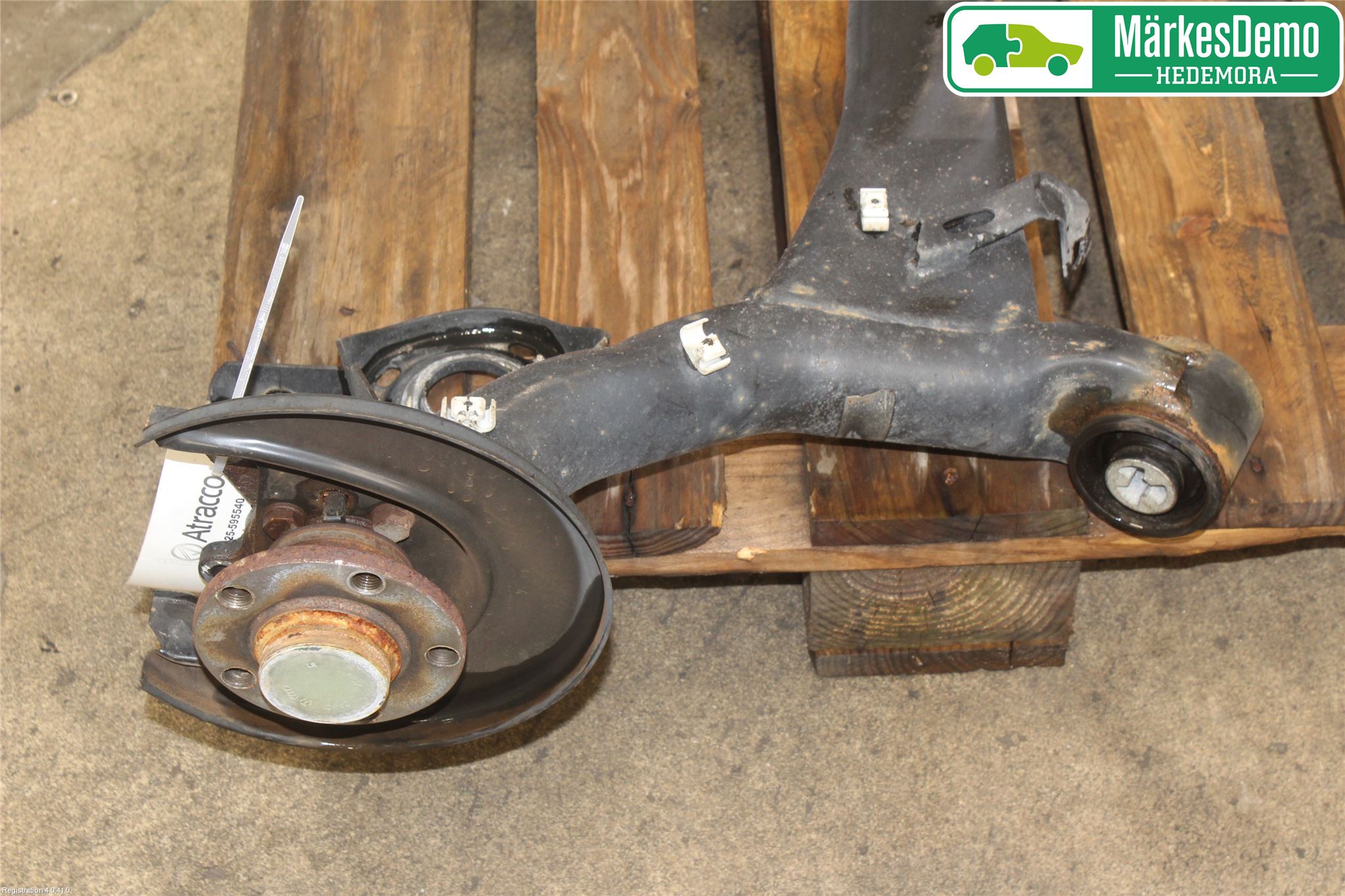 Skoda FABIA 15-21 Bakaxelbalk