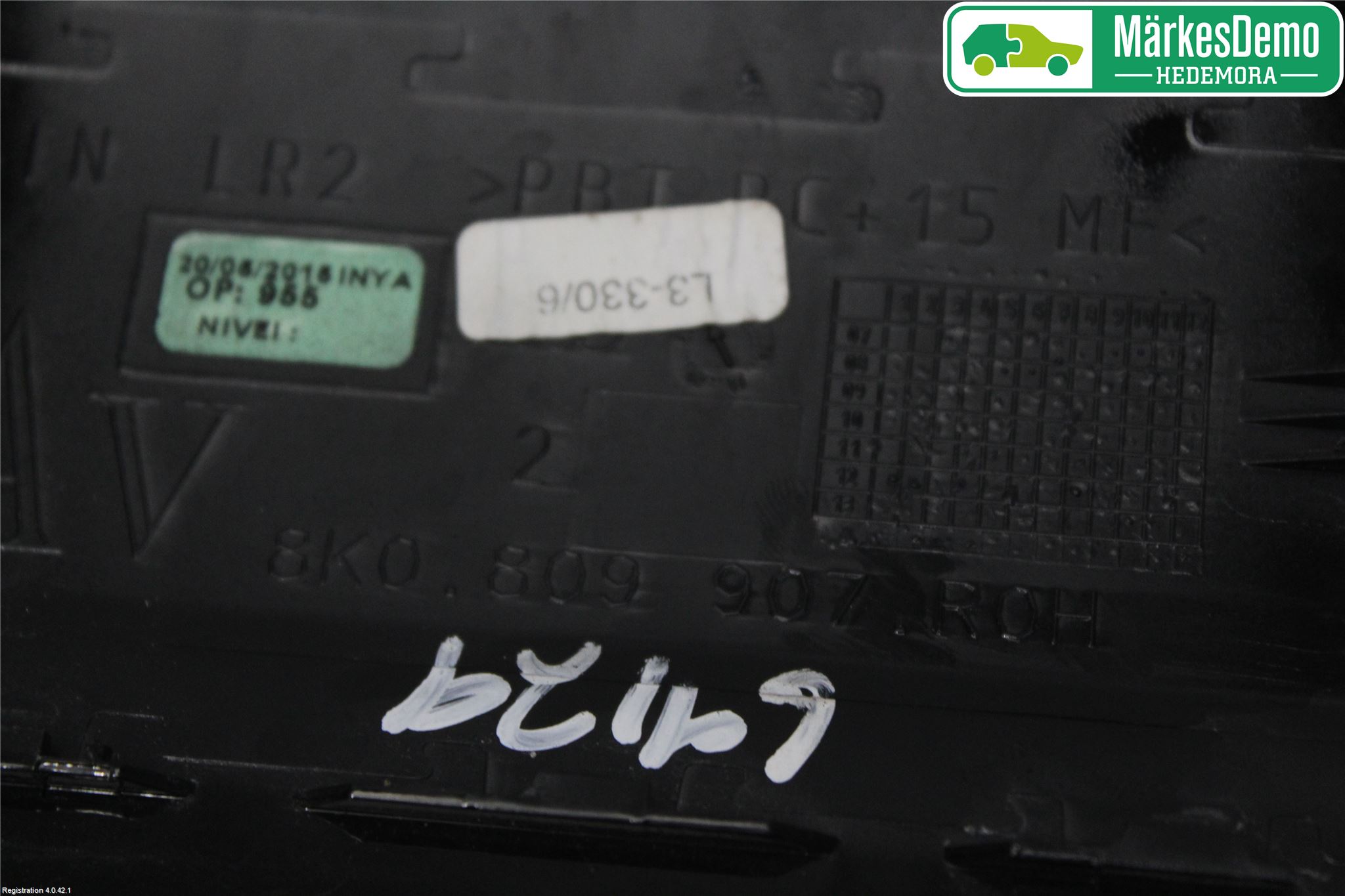 Audi A4 12-15 Bränsletankslock