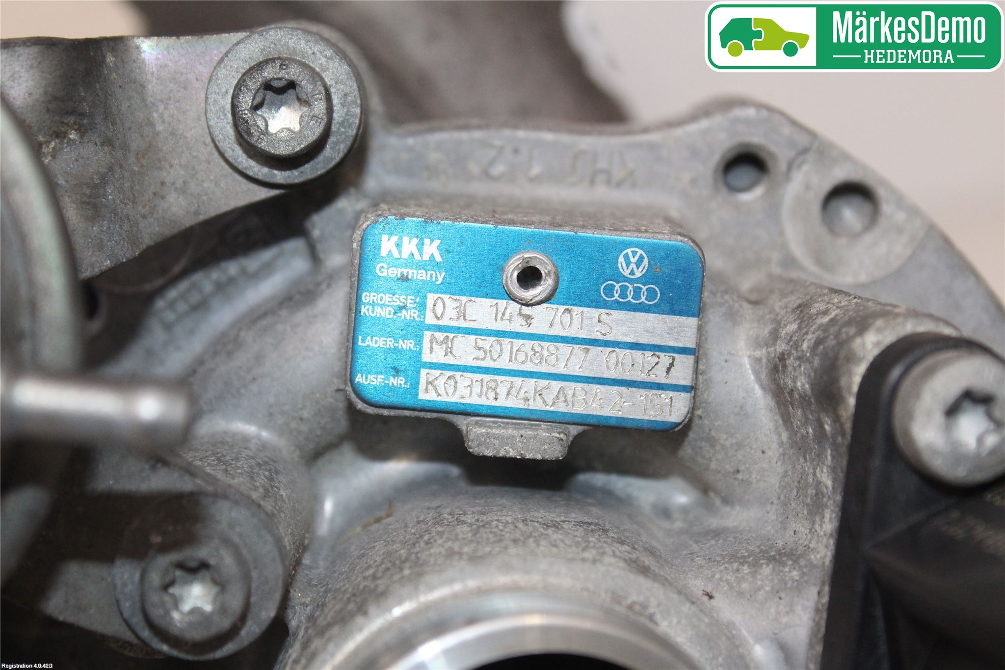 Volkswagen VW PASSAT 05-11 Turboaggregat