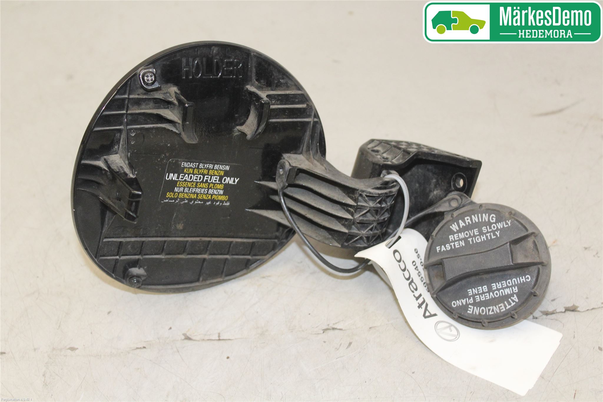 Kia PICANTO 12-17 Tanklucka