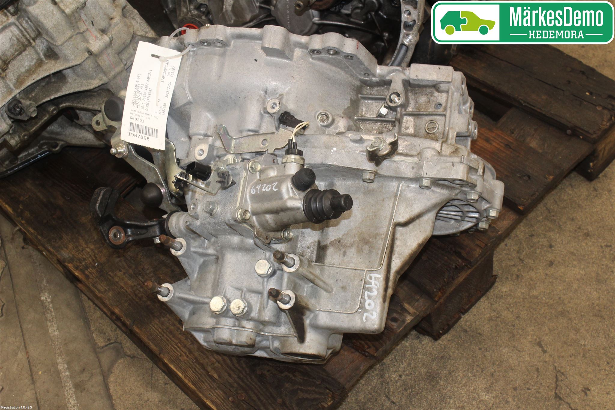 Mitsubishi ASX 10-22 Växellåda Man 6 Vxl