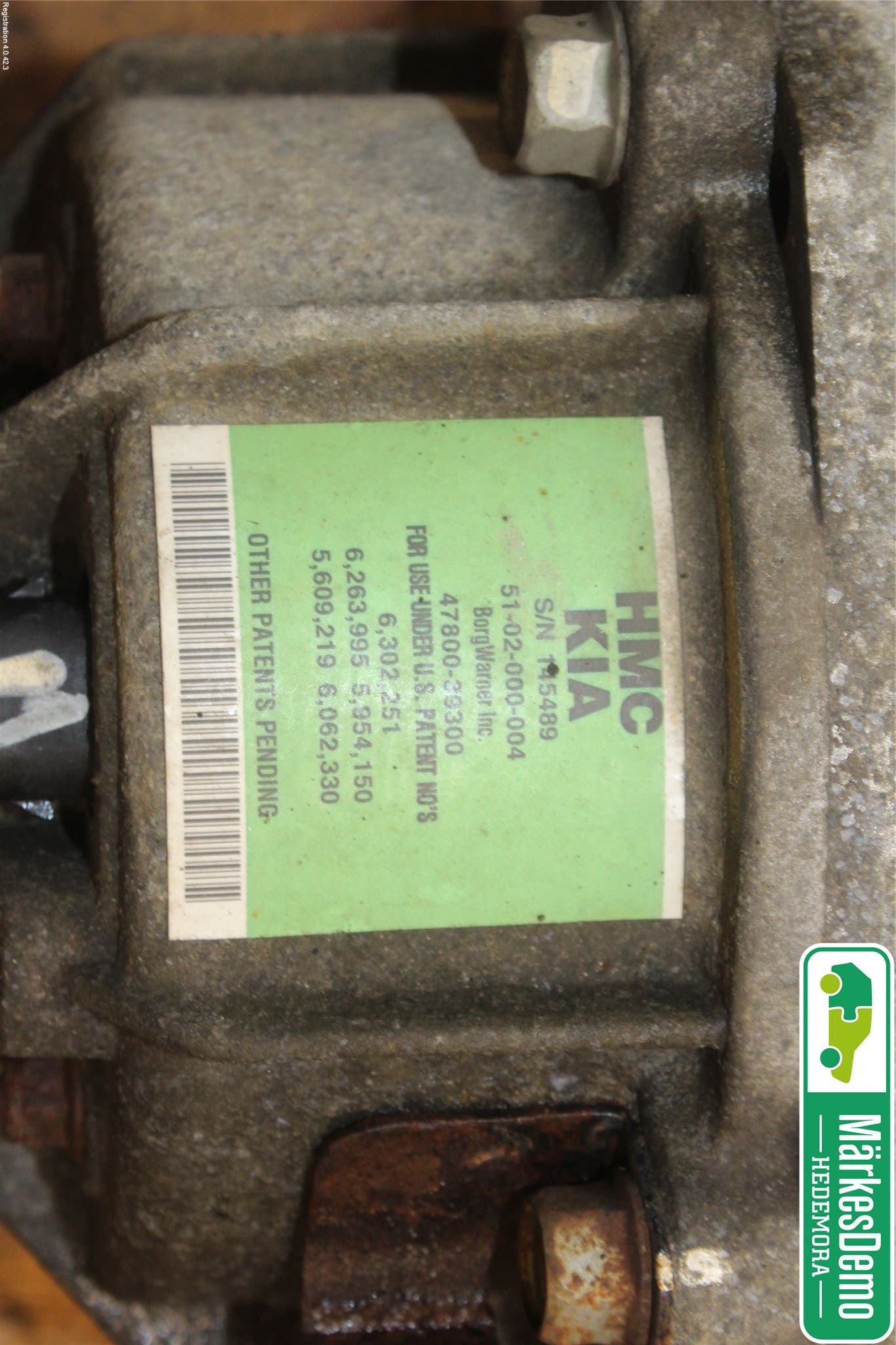 Hyundai SANTA FE 06-12 Bakväxel-Diff