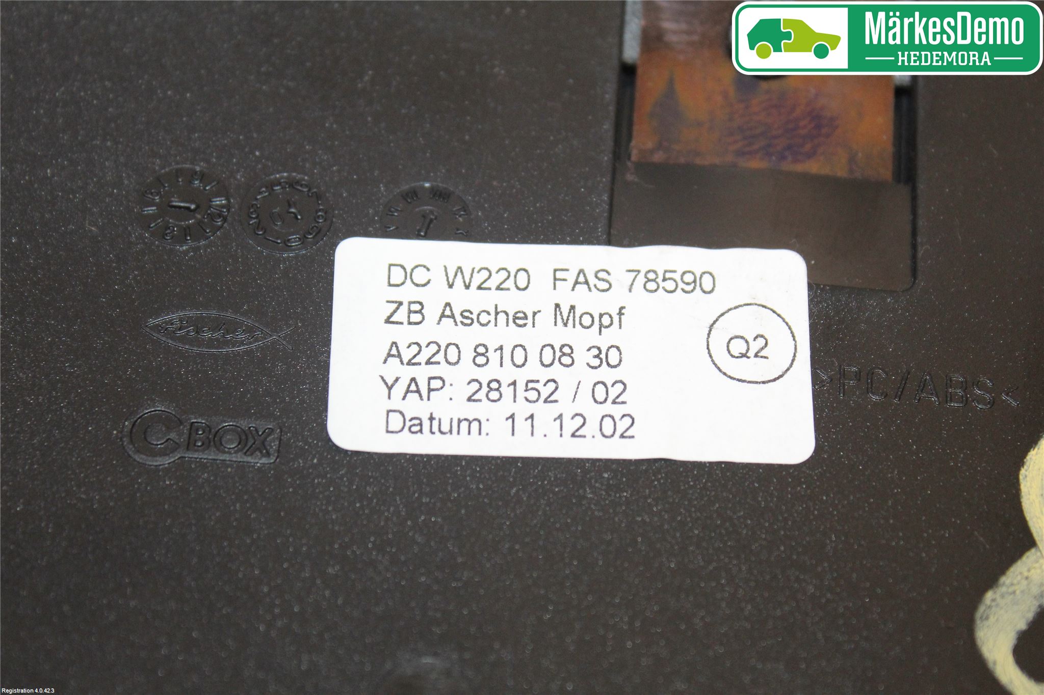 Mercedes-Benz MB S-KLASS (W220)  99-05 Askkopp