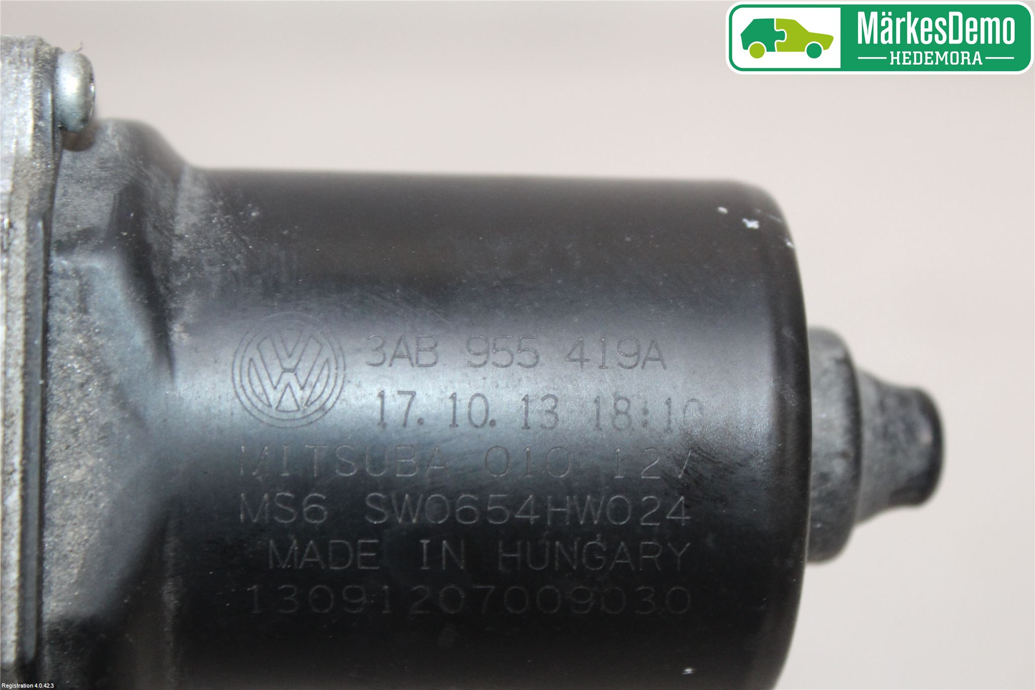Volkswagen VW PASSAT 11-14 Torkarmotor Vindruta
