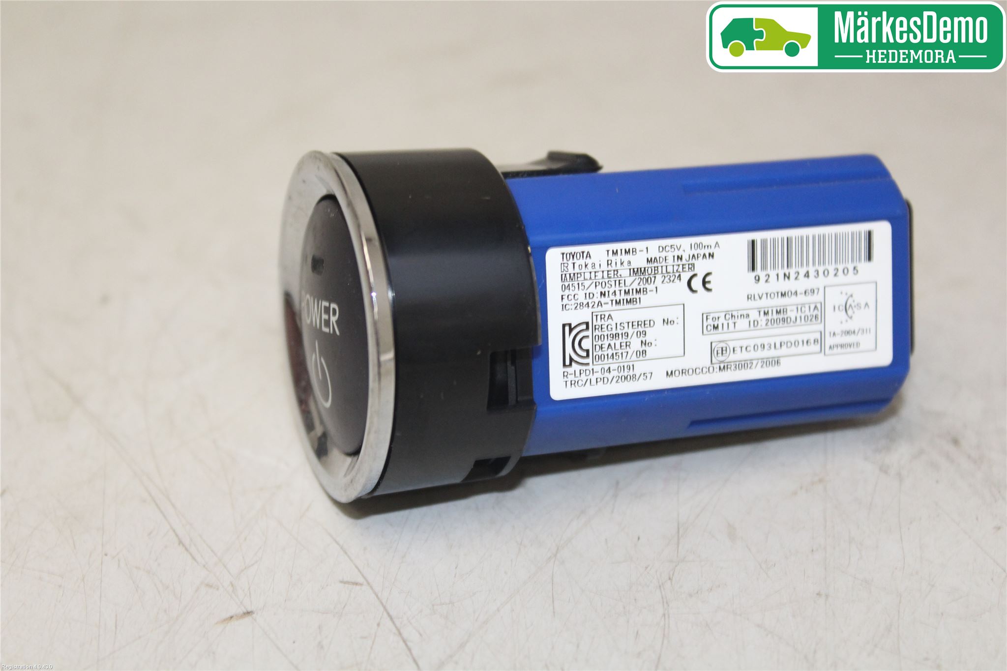 Lexus CT 200h Startknapp Personbil