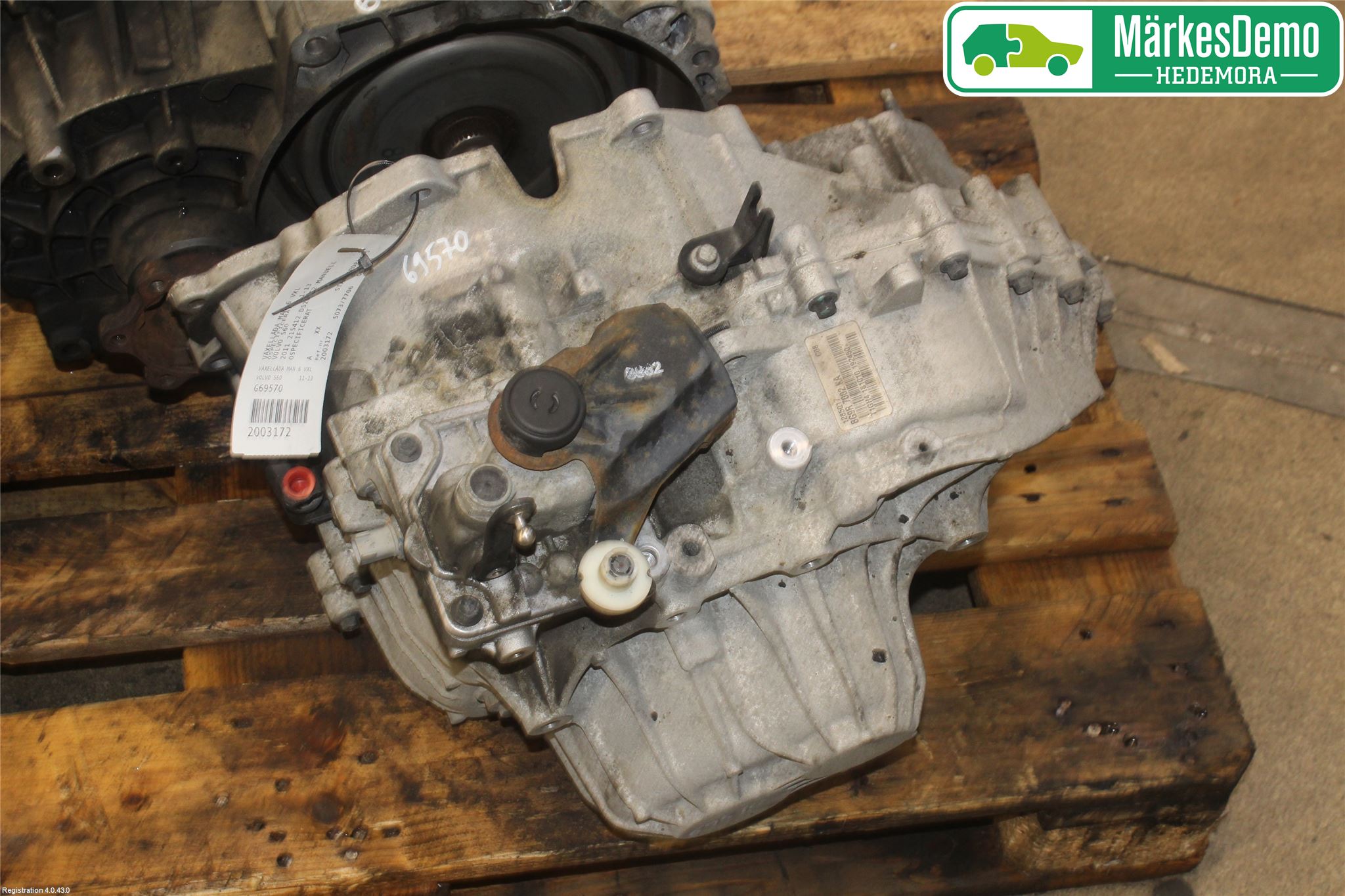 Volvo S60 11-13 Växellåda Man 6 Vxl