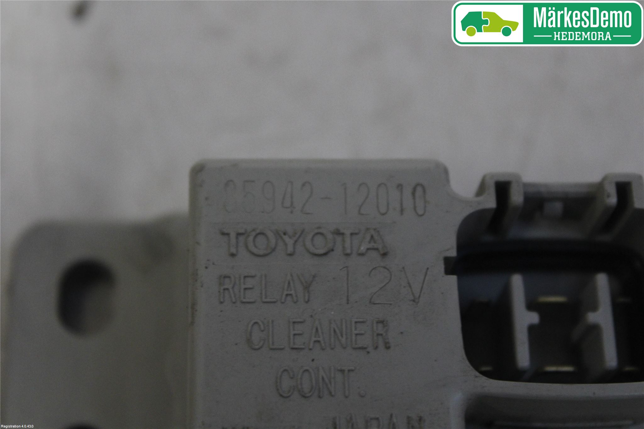 Toyota AURIS 07-09 Relä Spolning