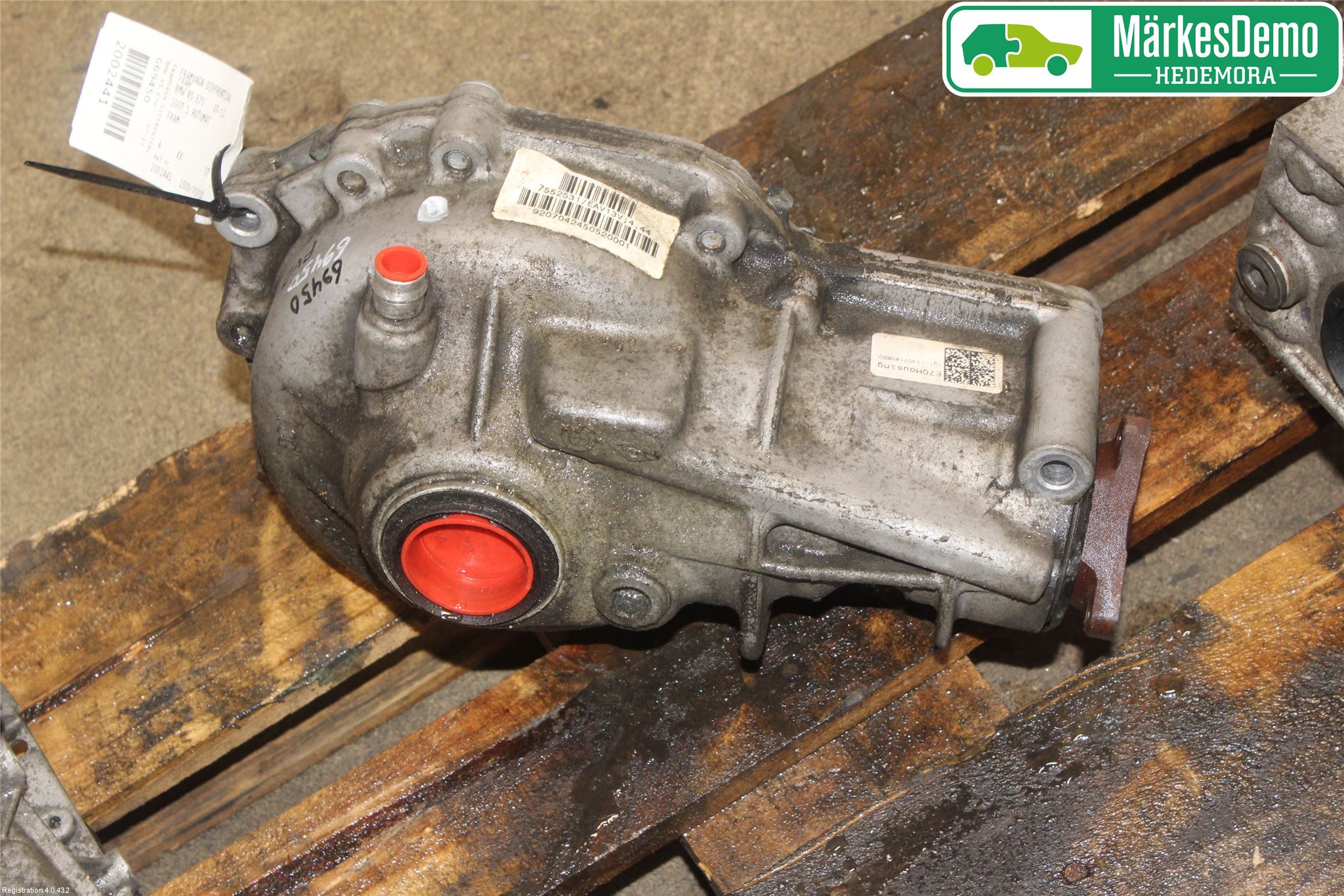 BMW X5 E70 07-13 Framvagn Diffrential