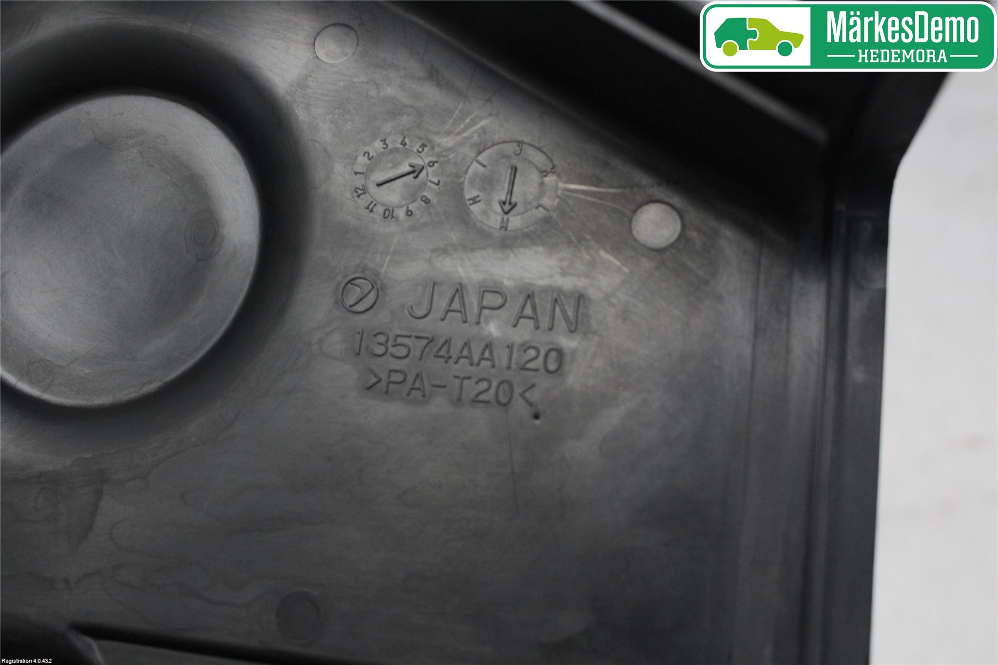 Subaru STI RACING Kamrem-Transmissionskåpa