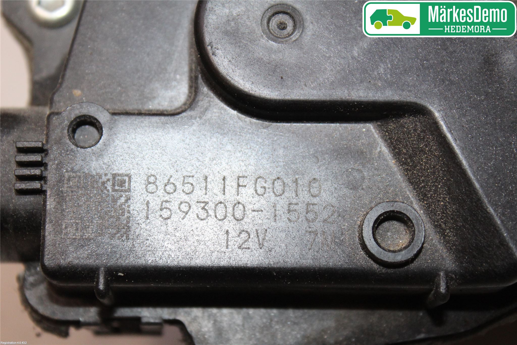 Subaru STI RACING Torkarmotor Vindruta
