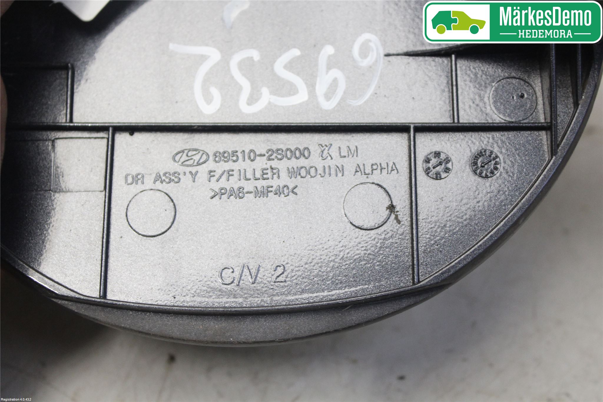 Hyundai ix35 Tanklucka