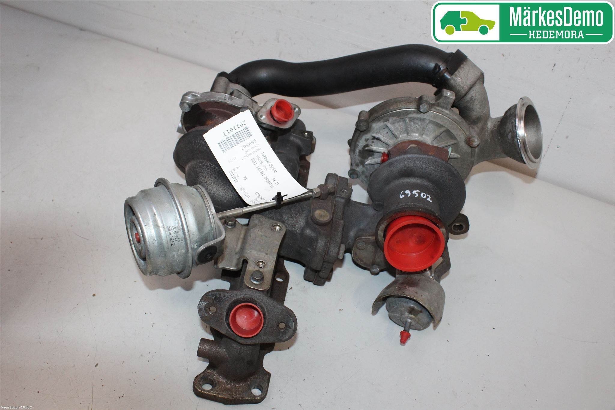 Volvo V70 08-13 Turboaggregat