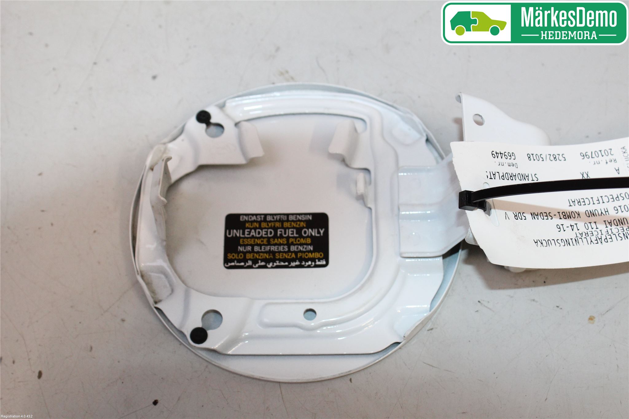 Hyundai i10 BA 14-16 Tanklucka