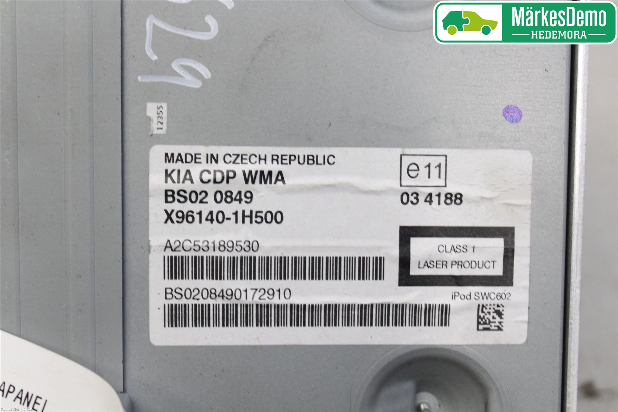 Kia CEED 06-12 Cd Radio - Multimediapanel