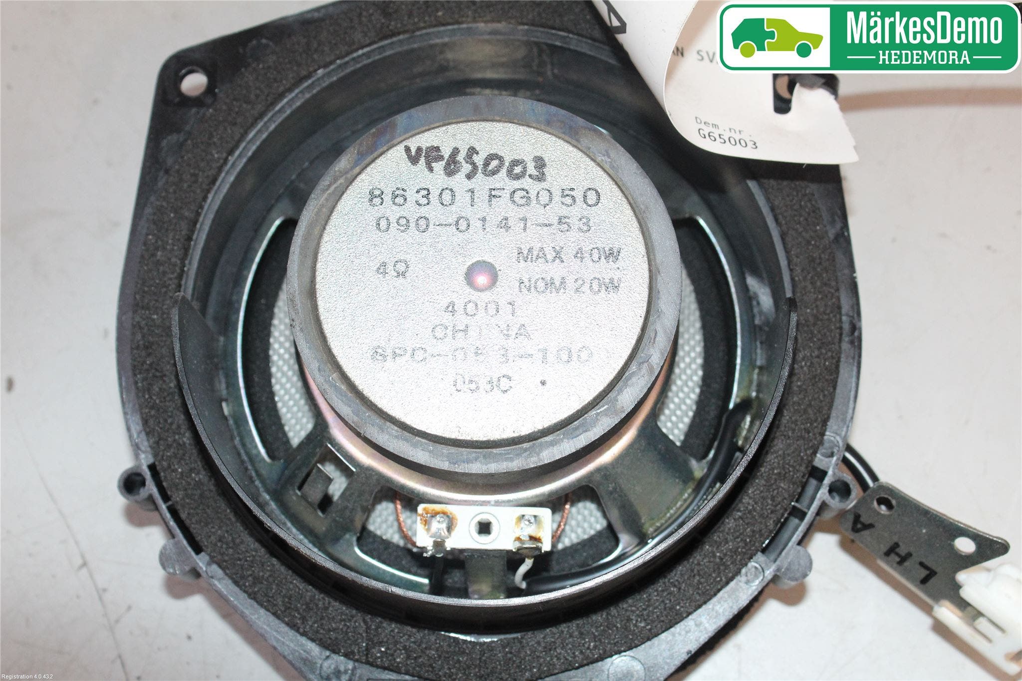 Subaru STI RACING Högtalare