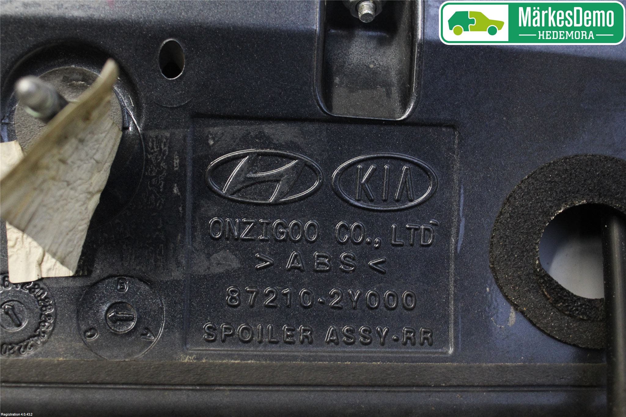 Hyundai ix35 Spoiler Baklucka