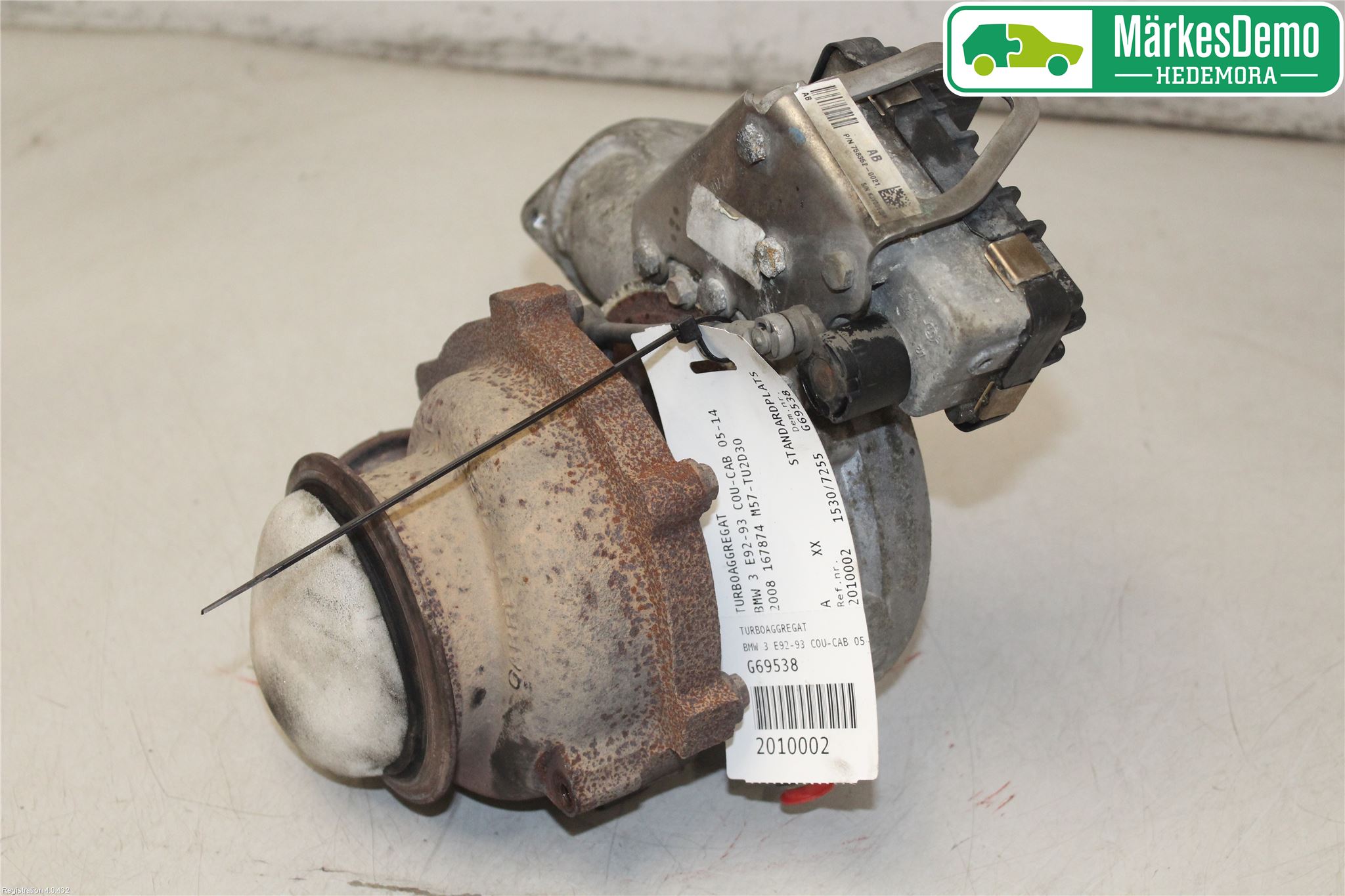 BMW 3 E92/93 Coupé/Cab 05-14 Turboaggregat