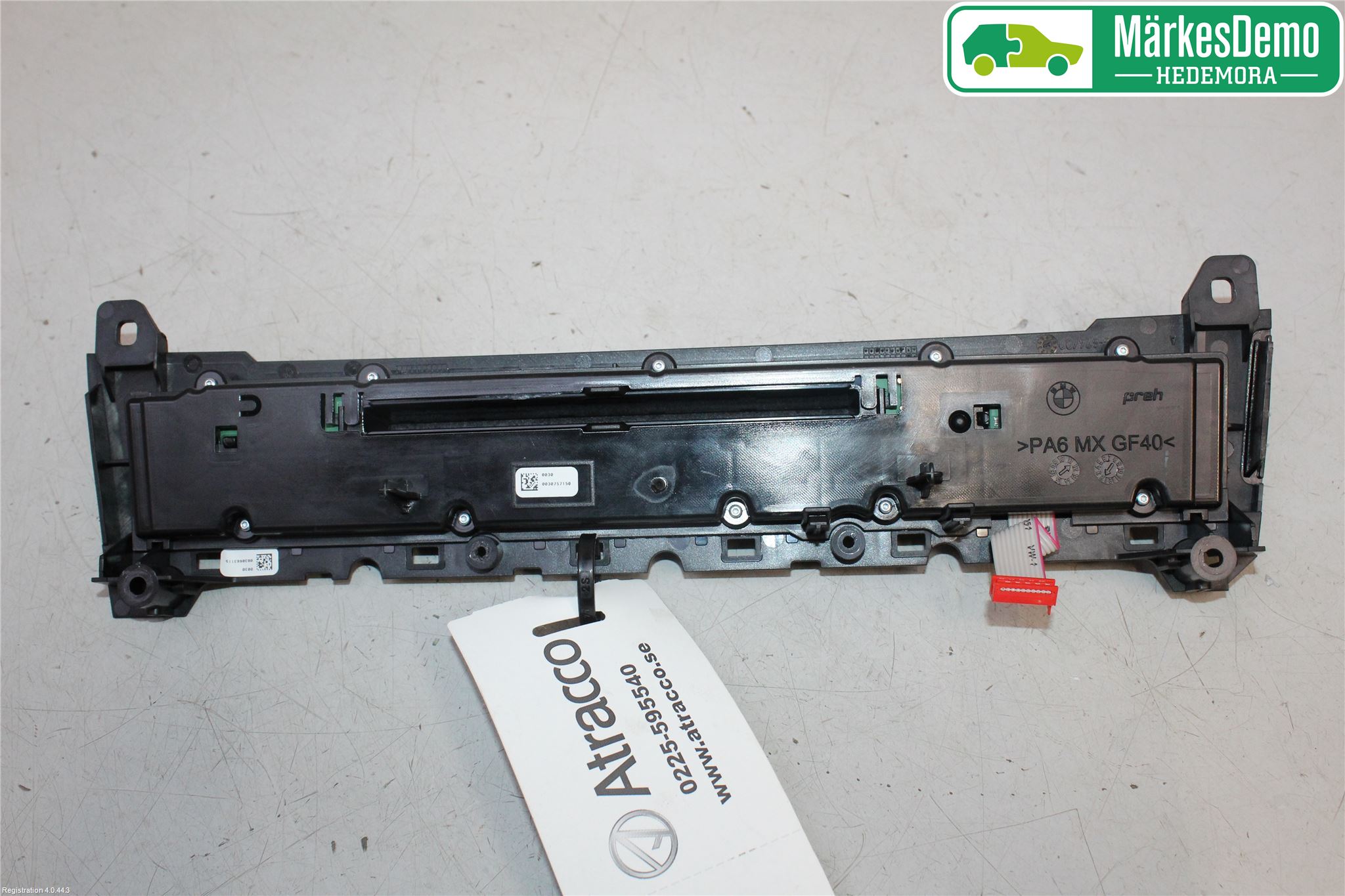 BMW 5 F10/F11/F18 09-17 Cd Radio - Multimediapanel