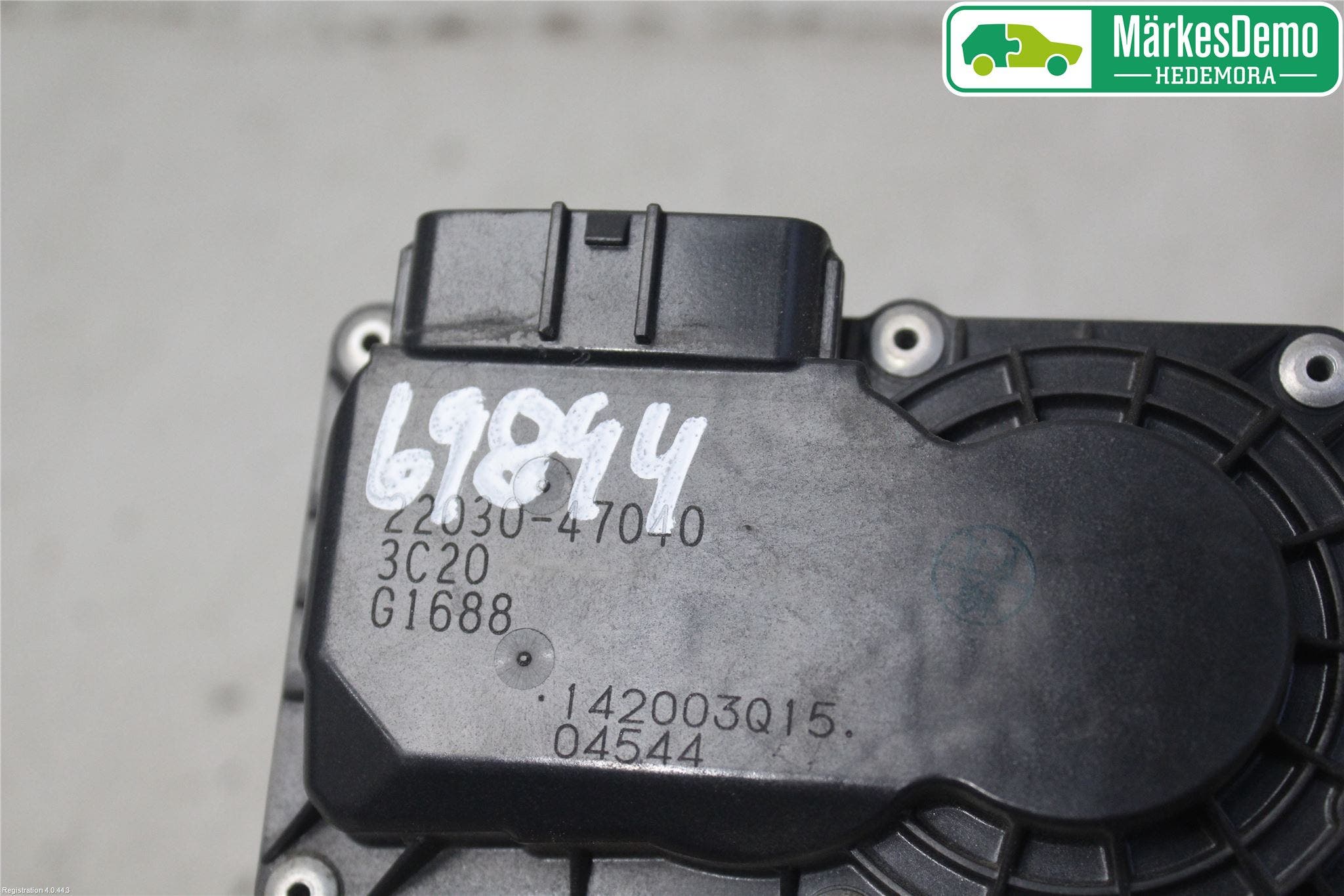 Toyota YARIS XP130 12-14 Injspjällhus