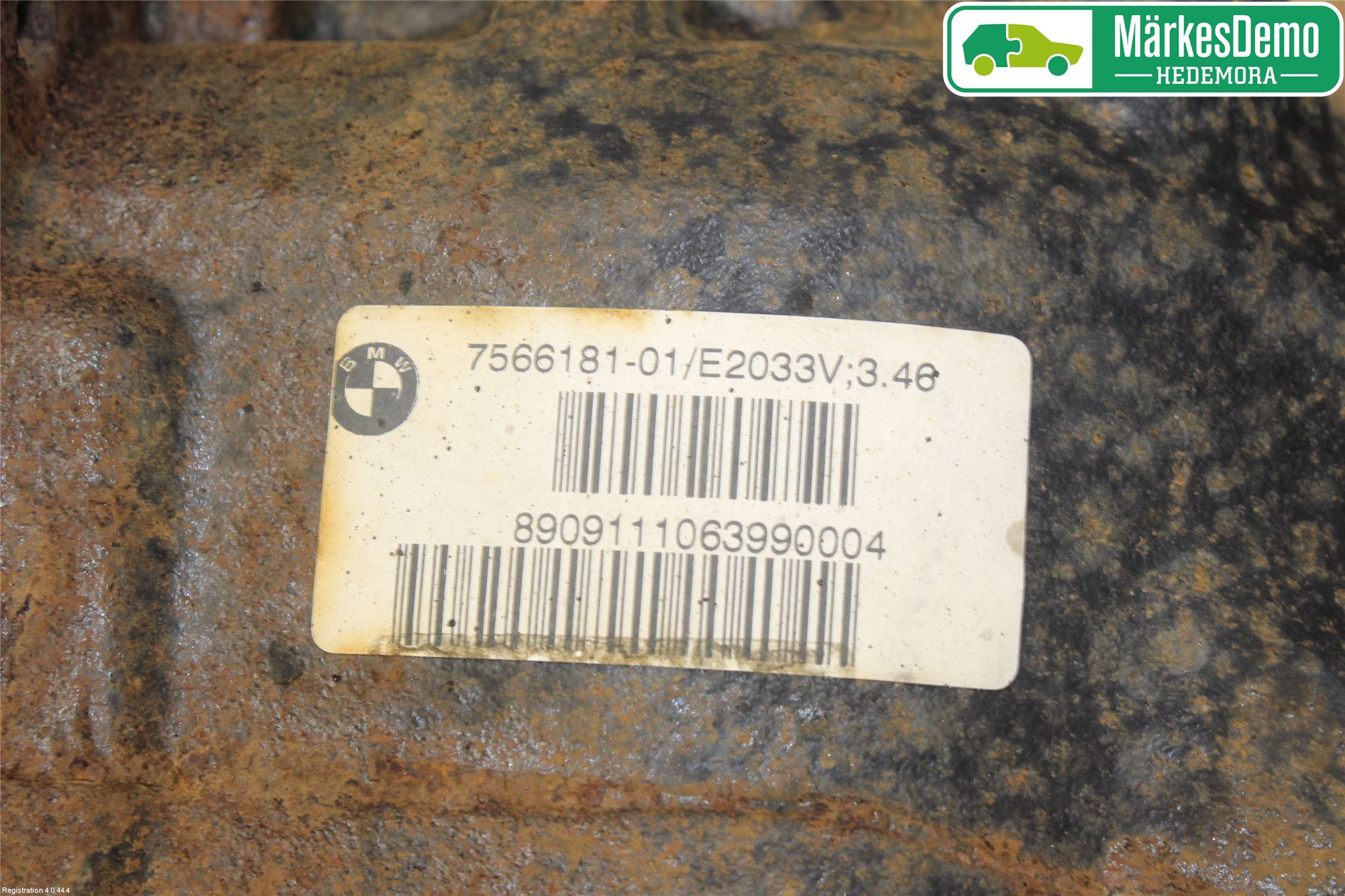 BMW X1 E84 10-15 Bakväxel-Diff