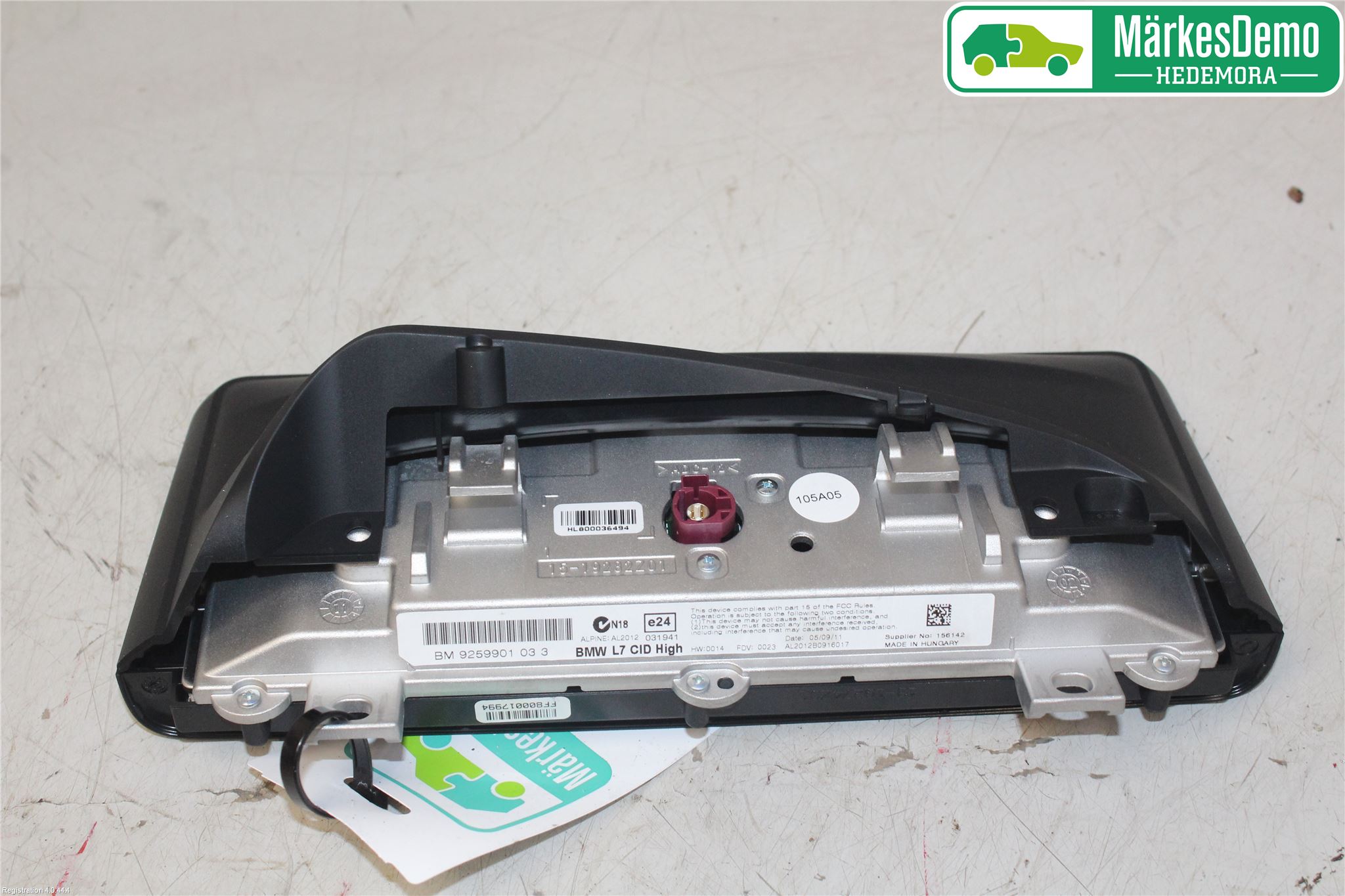 BMW 1 F20/F21 11-19 Gps Navigator