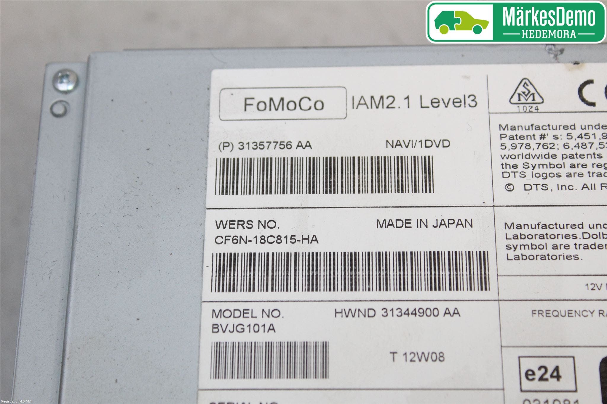 Landrover LAND ROVER RANGE ROVER EVOQUE (L538) 11-18 Cd Radio - Multimediapanel