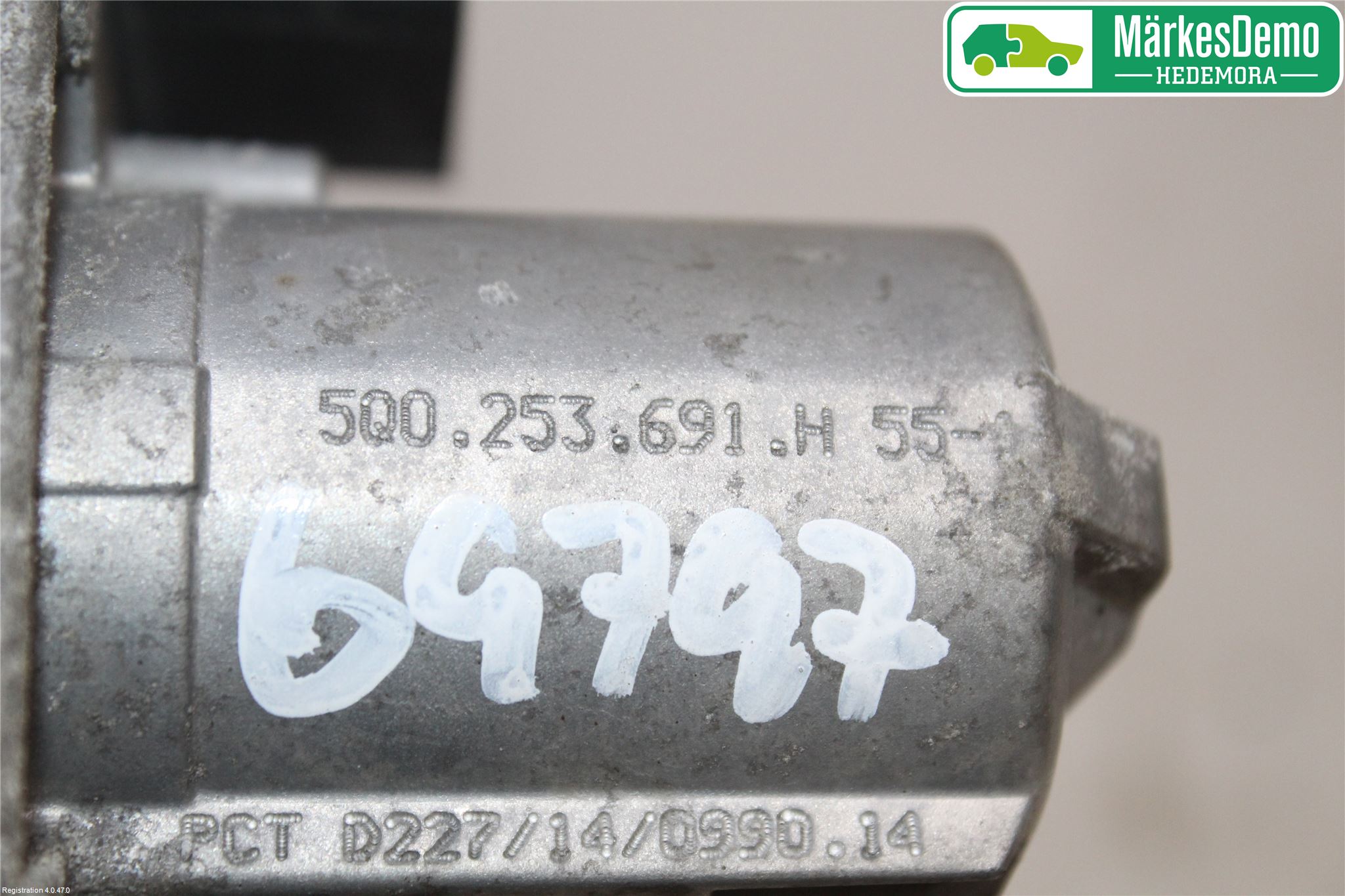 Volkswagen VW GOLF / E-GOLF VII 13-20 Avgasventil