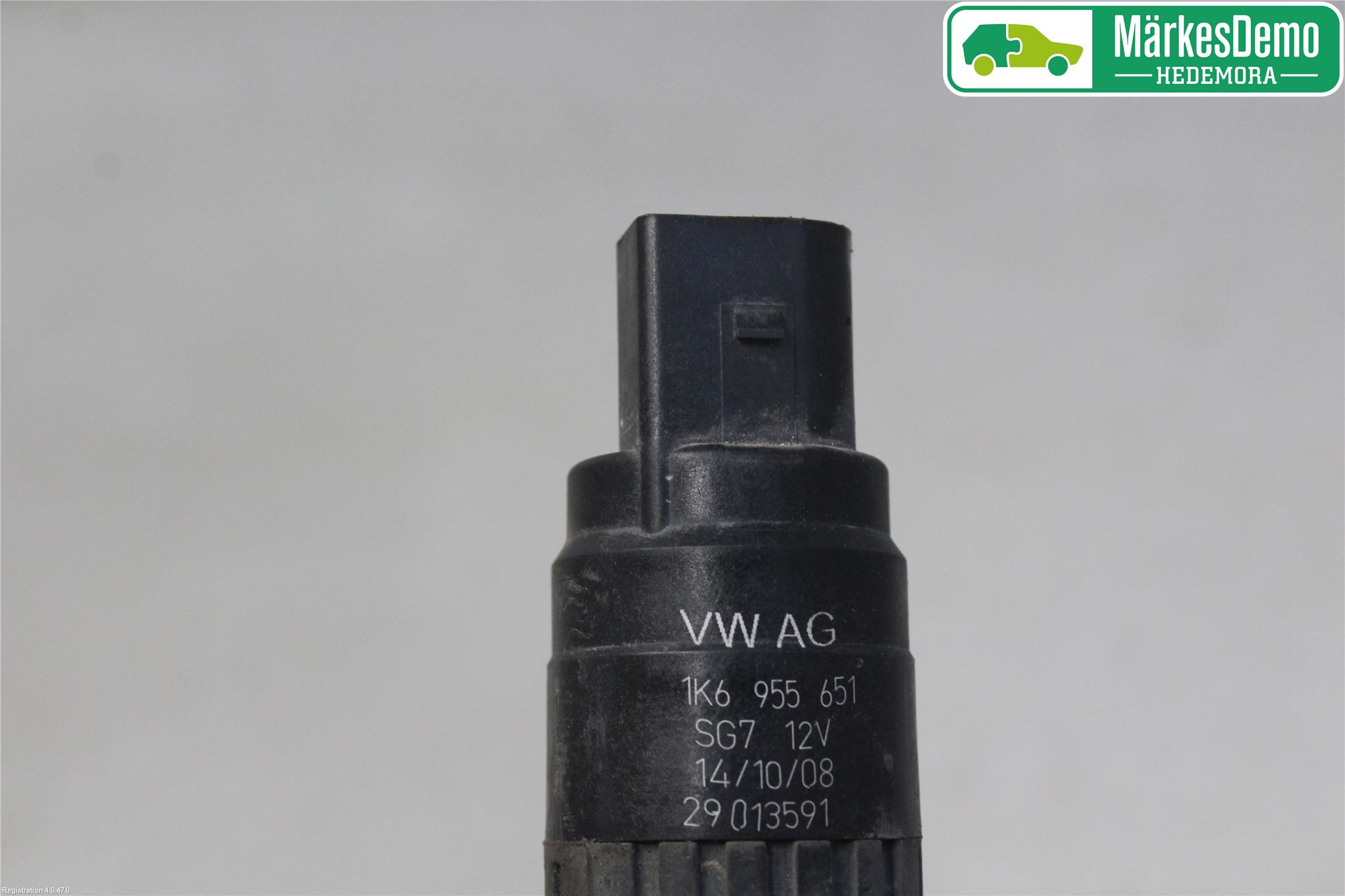 Volkswagen VW SCIROCCO 09-17 Spolarpump Vindruta