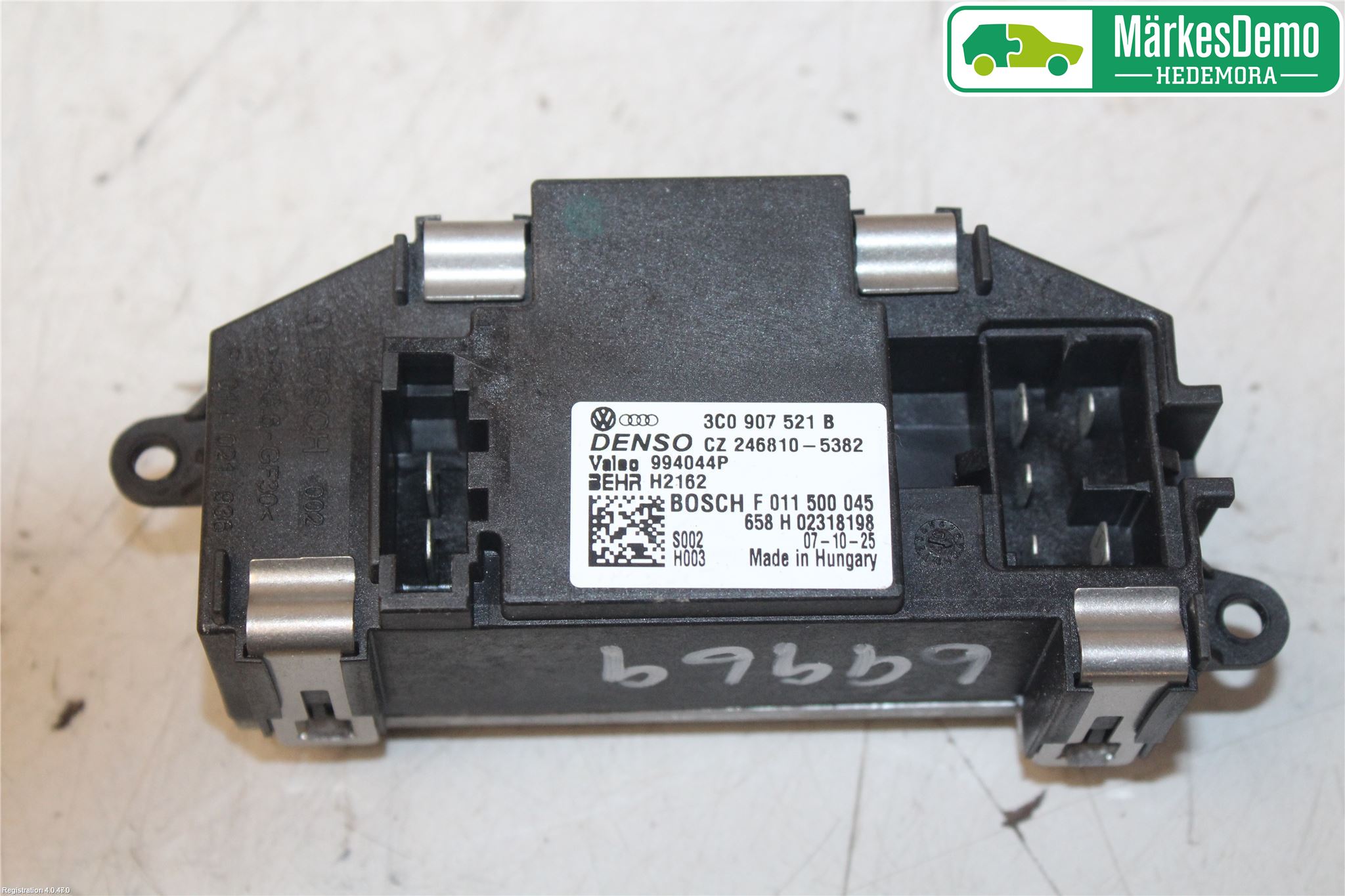 Skoda OCTAVIA (1Z) 05-13 Värmefläktsmotstånd